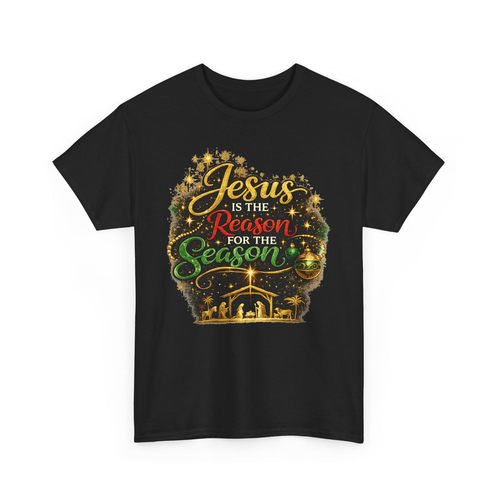 Jesus is the Reason for the Season Shirt – Christian Christmas Tee | Faith Holiday Gift