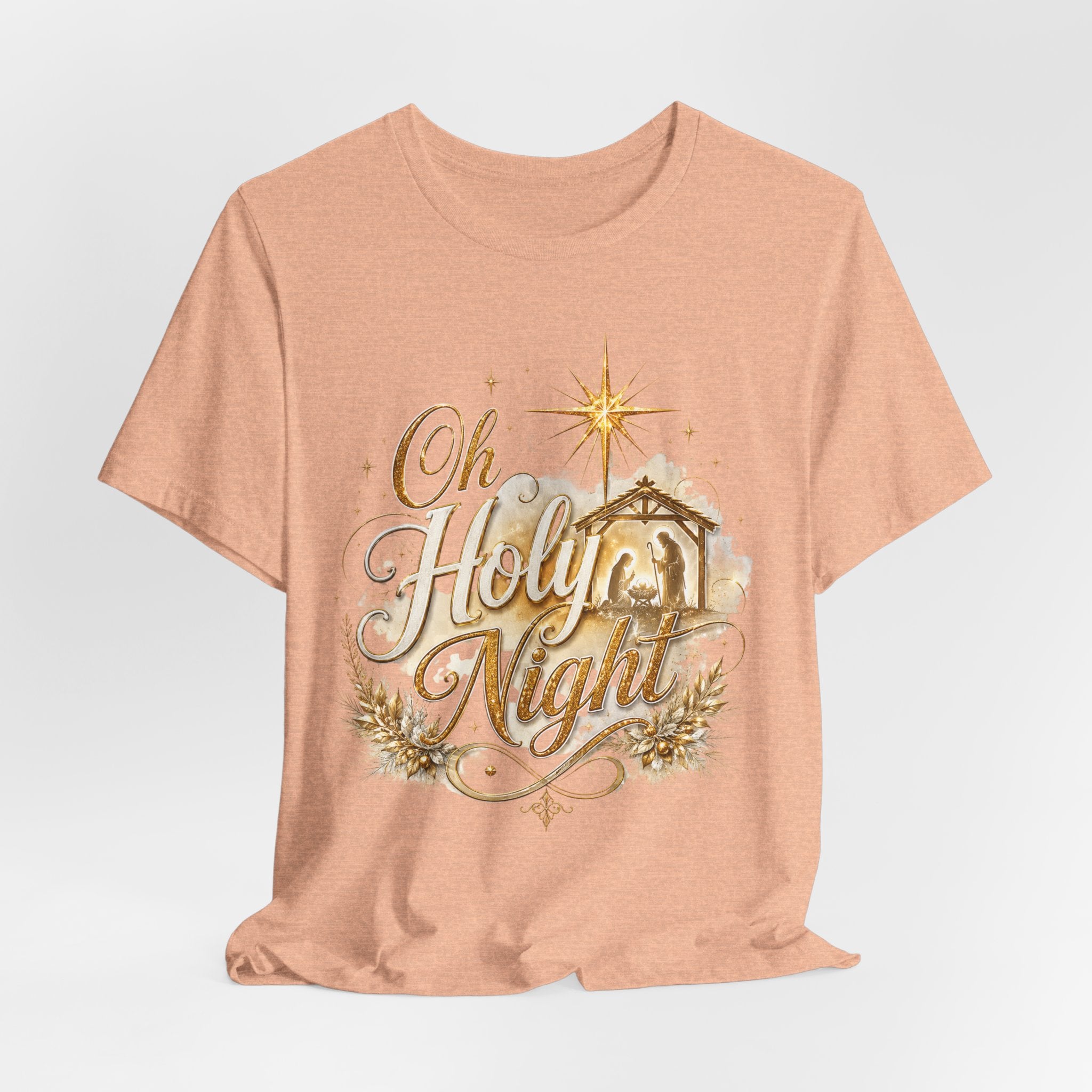 Oh Holy Night – Nativity Christmas T-Shirt