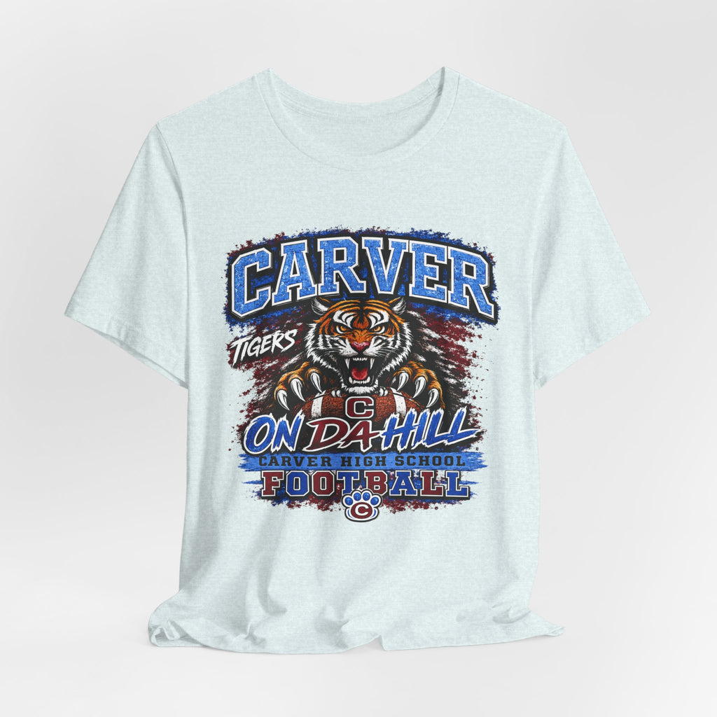 Carver Tigers On Da Hill T-Shirt | Carver High School Football Graphic Tee