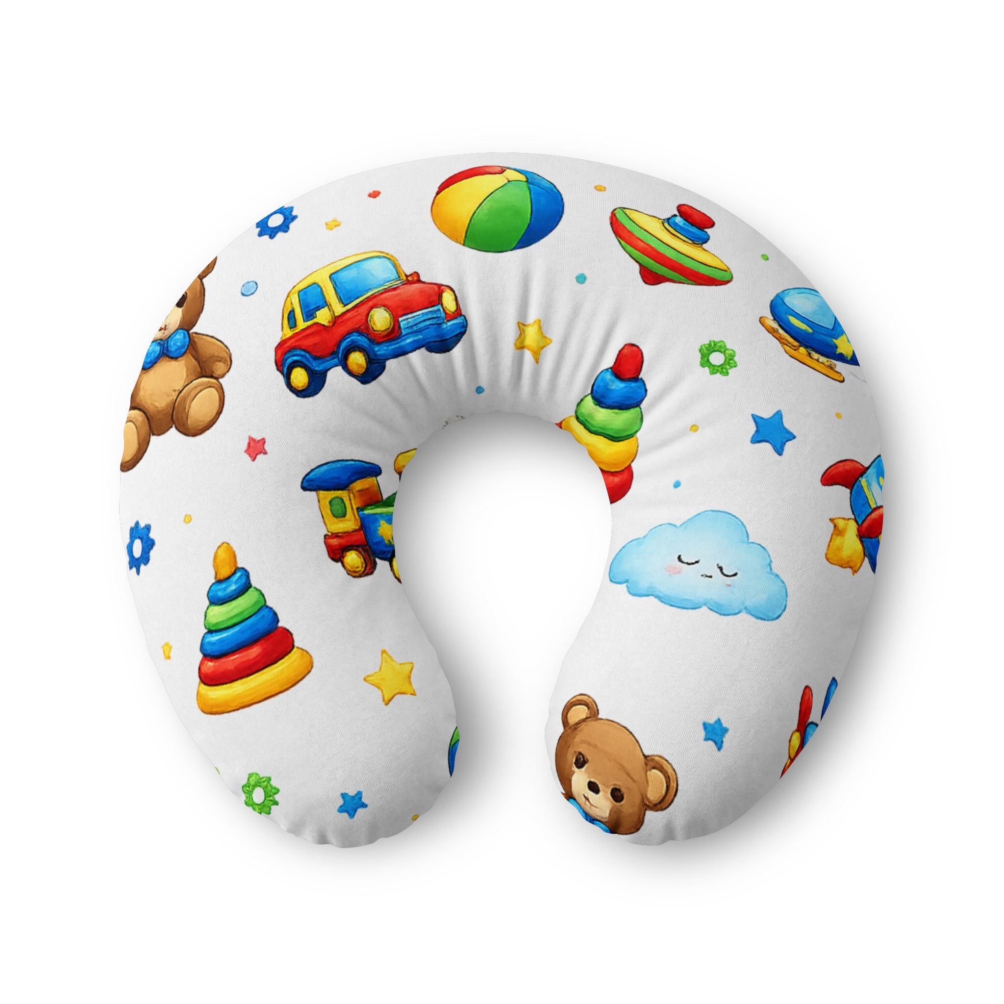 Toys & Adventures Nursing Pillow Cover – Boy