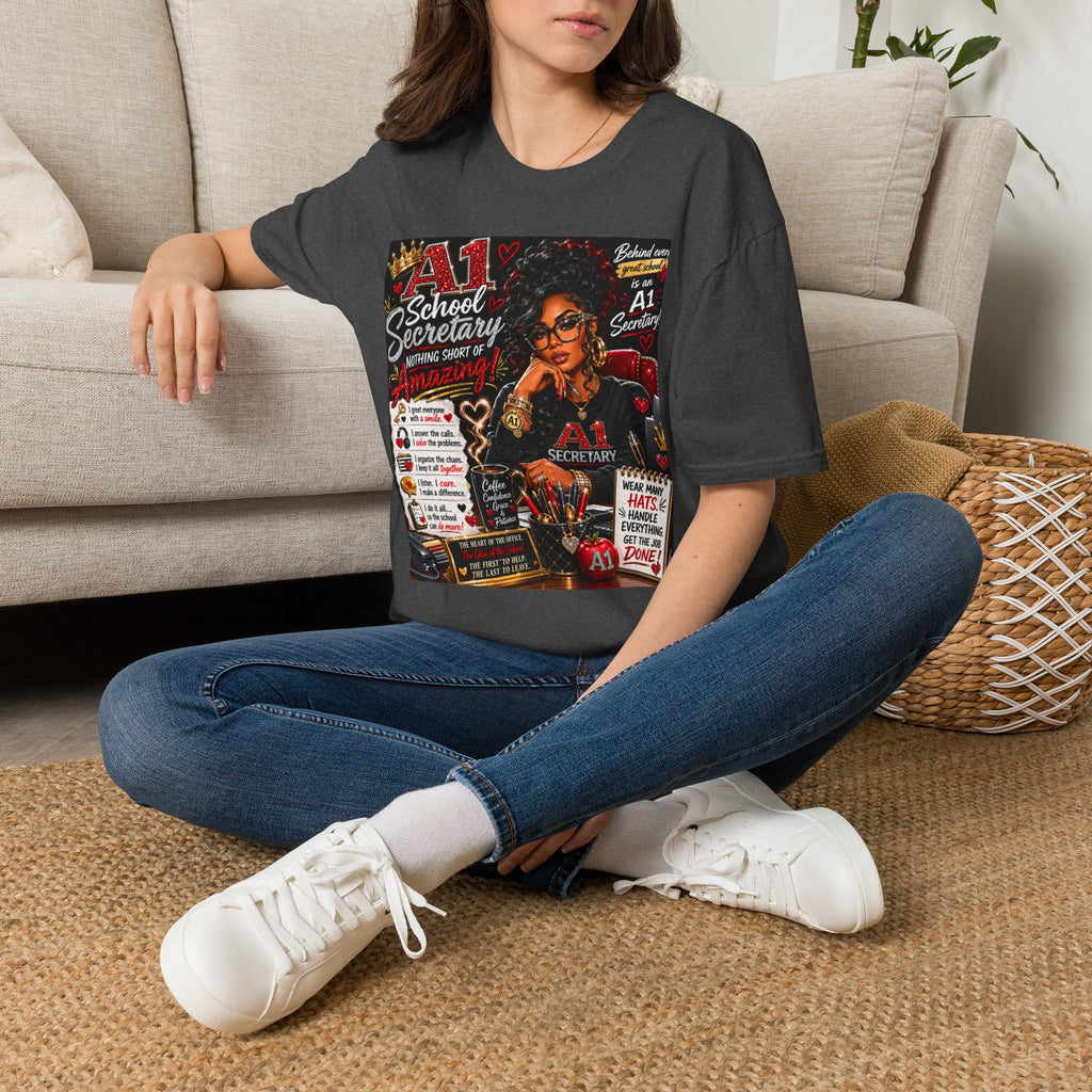 A1 School Secretary Graphic T-Shirt — Nothing Short of Amazing