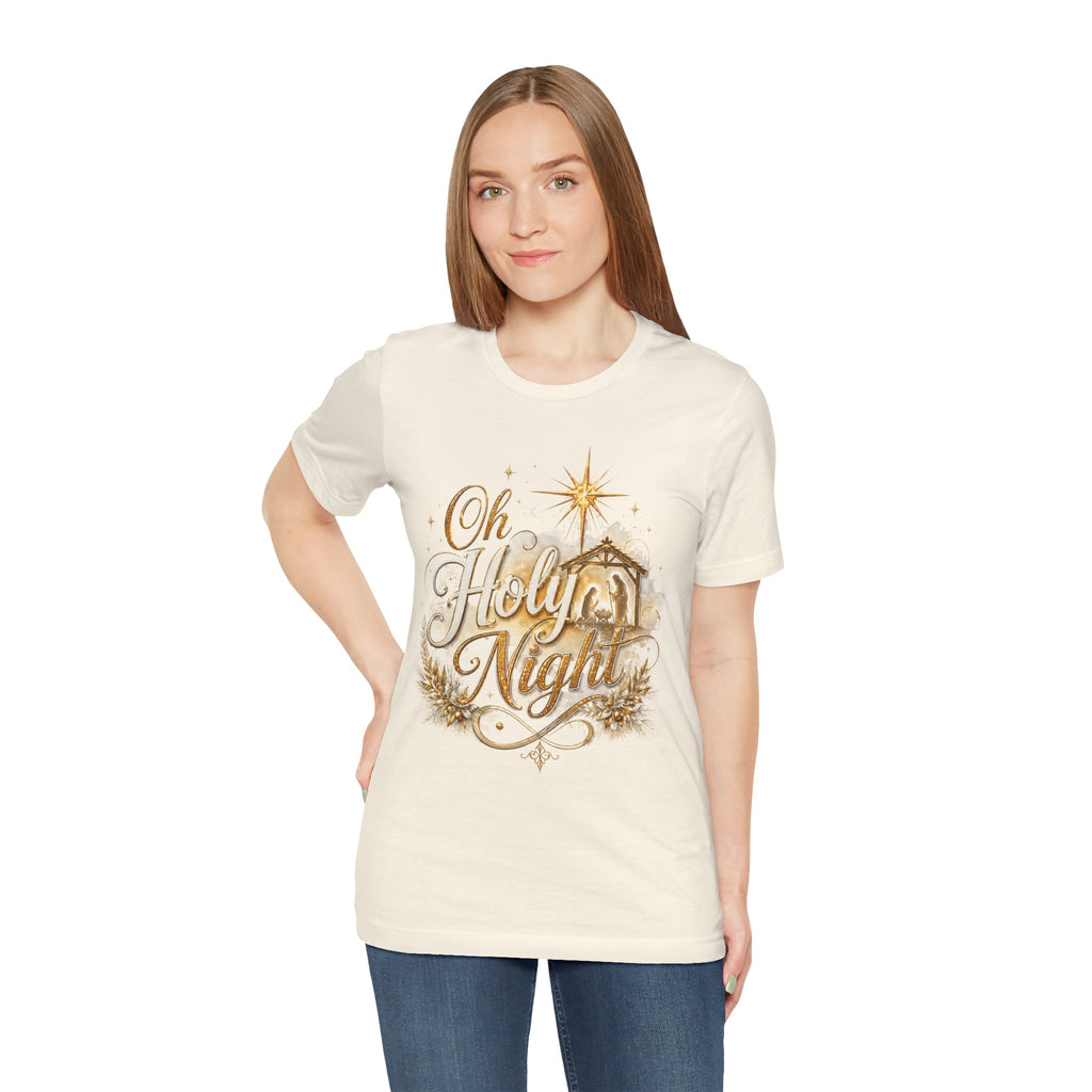 Oh Holy Night – Nativity Christmas T-Shirt