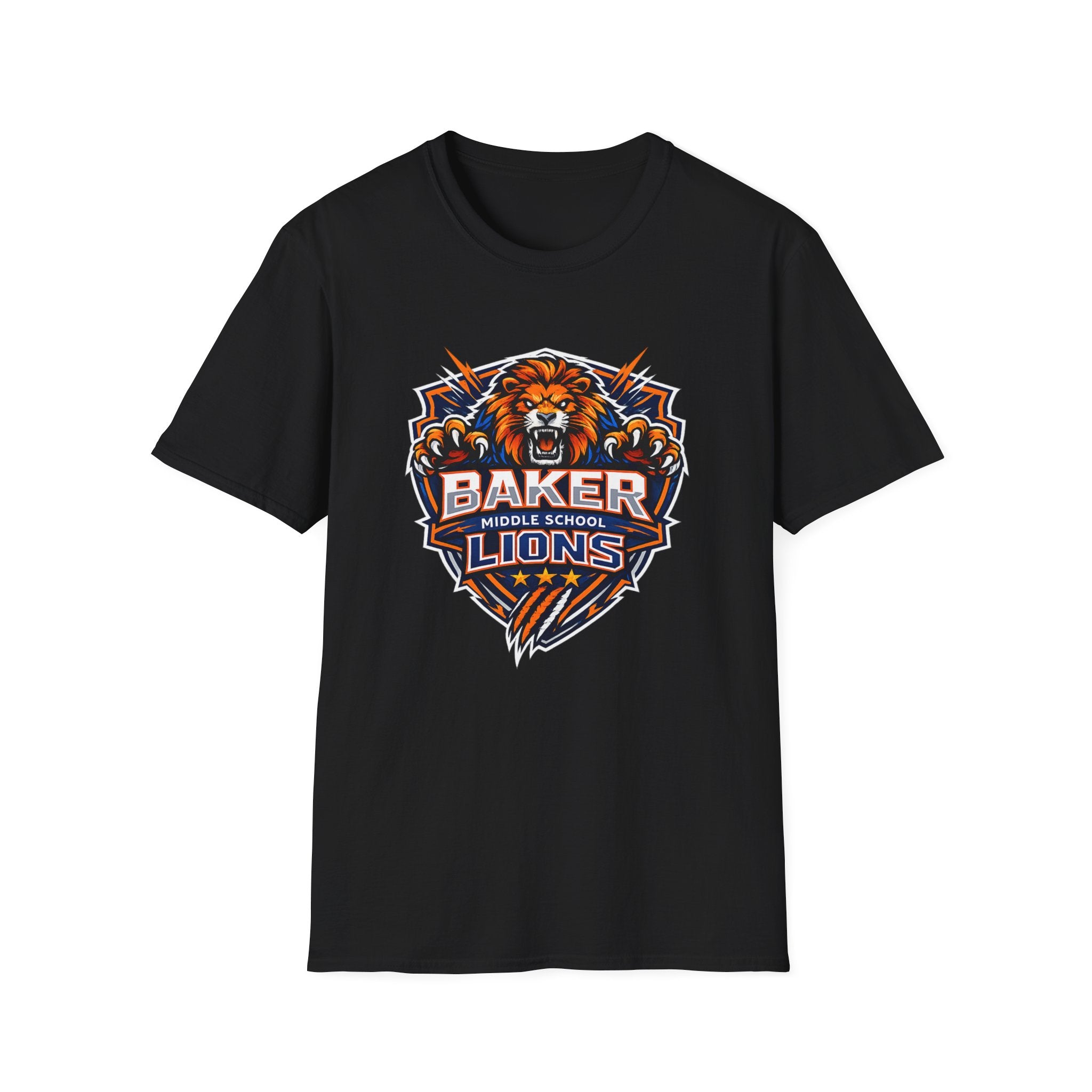 Baker Middle School Lions T-Shirt | School Spirit Tee | Lions Pride Graphic Tee