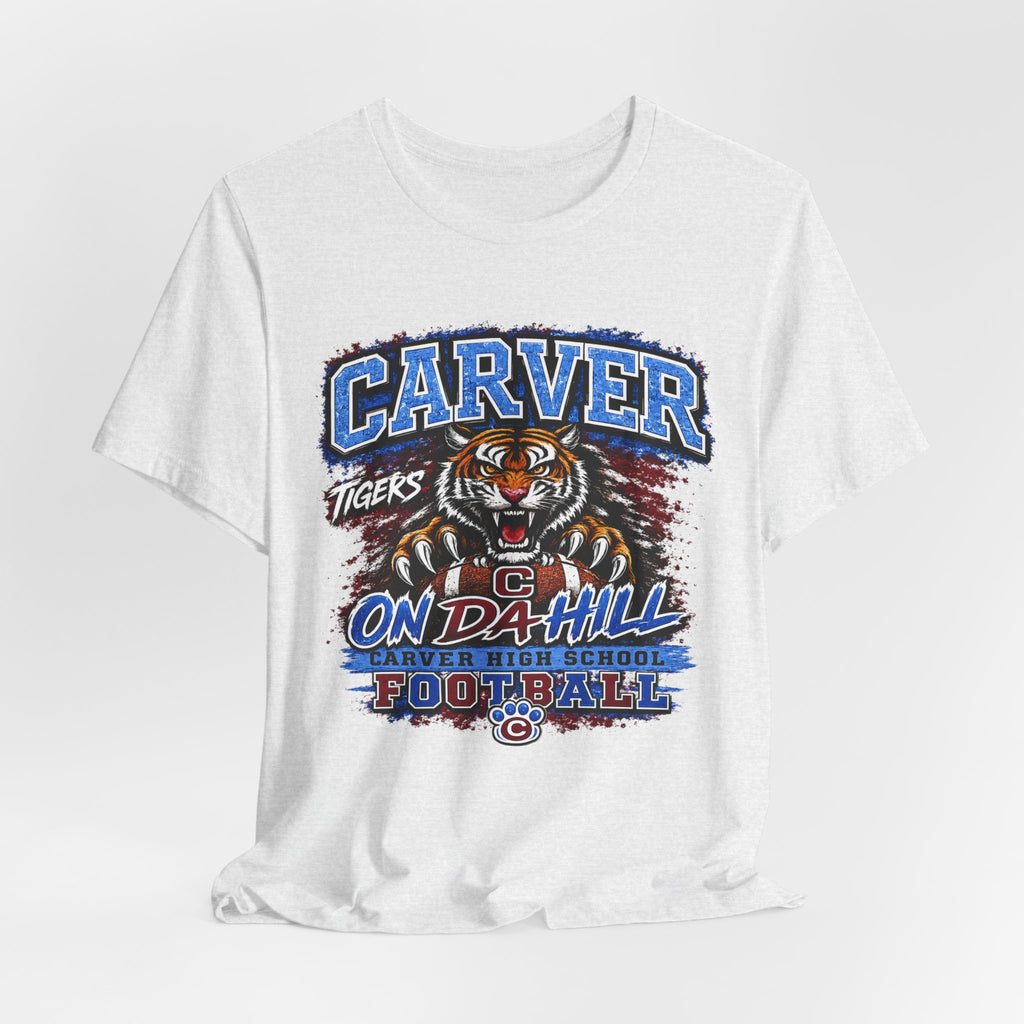 Carver Tigers On Da Hill T-Shirt | Carver High School Football Graphic Tee