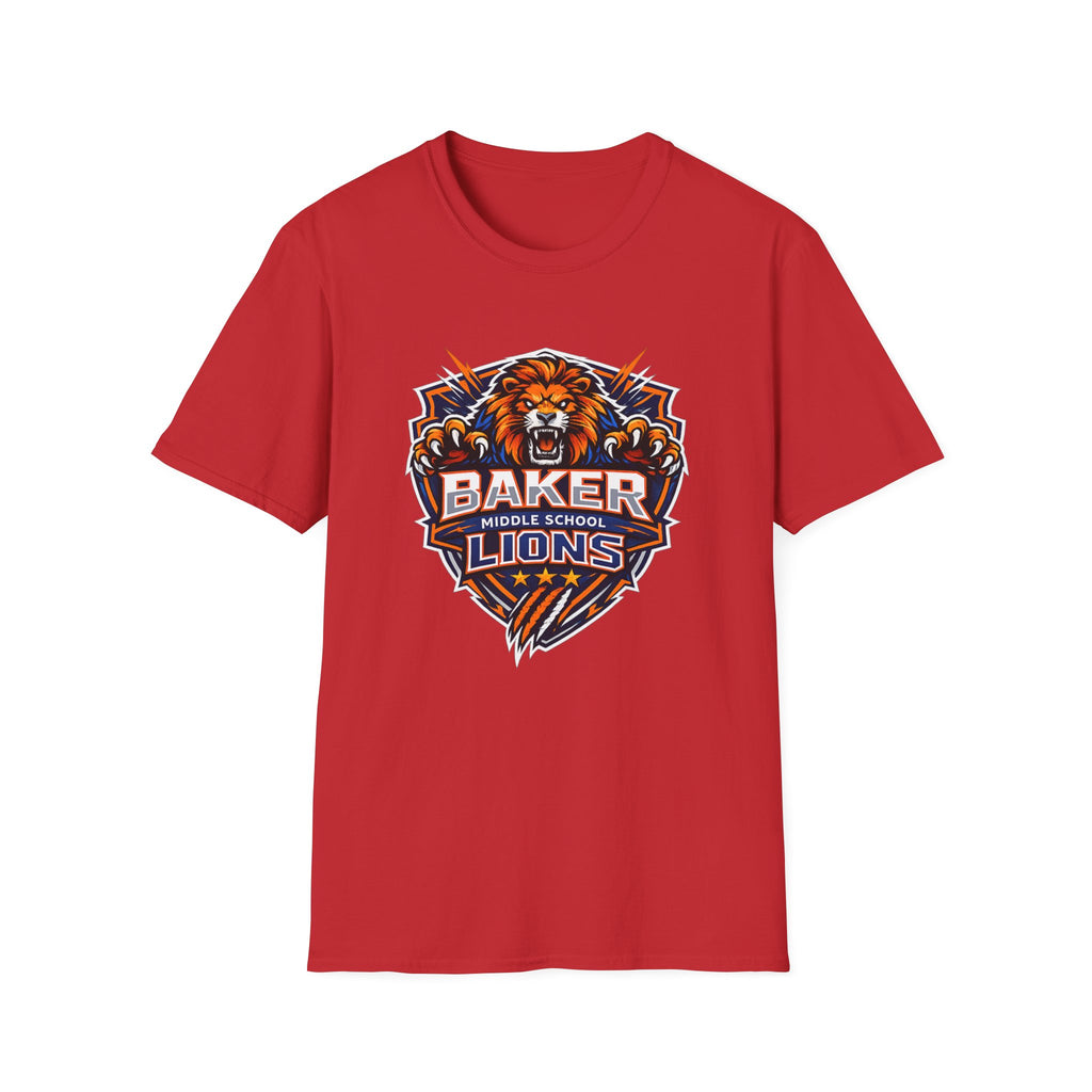 Baker Middle School Lions T-Shirt | School Spirit Tee | Lions Pride Graphic Tee