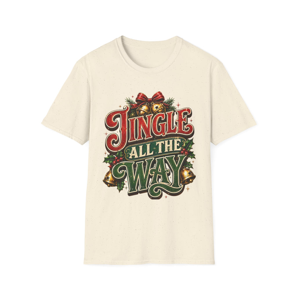 Jingle All the Way Shirt – Vintage Christmas Tee | Classic Holiday Gift