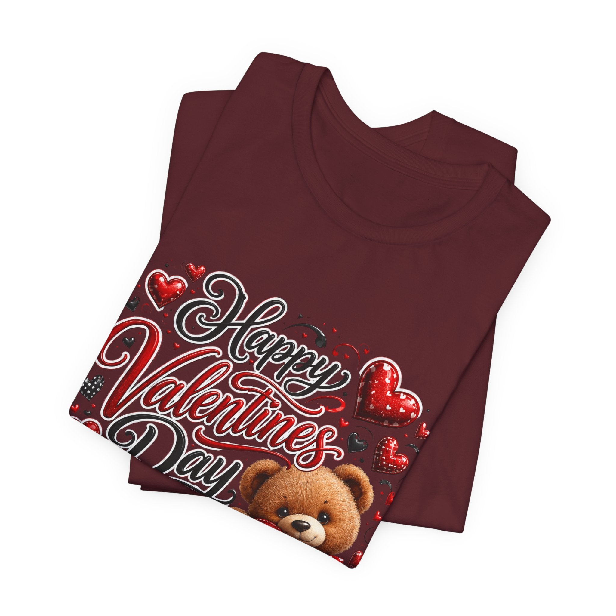 Happy Valentine's Day Teddy Bear – Sweet Valentine T-Shirt