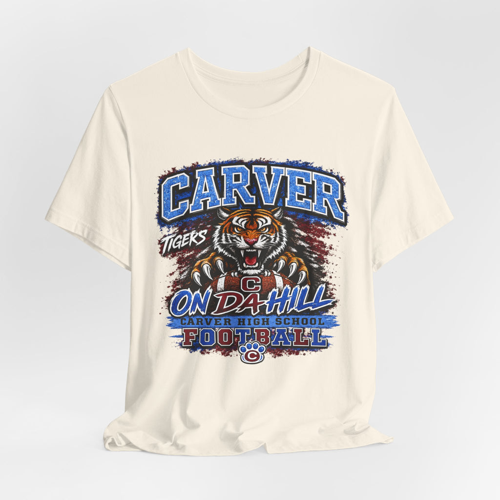 Carver Tigers On Da Hill T-Shirt | Carver High School Football Graphic Tee