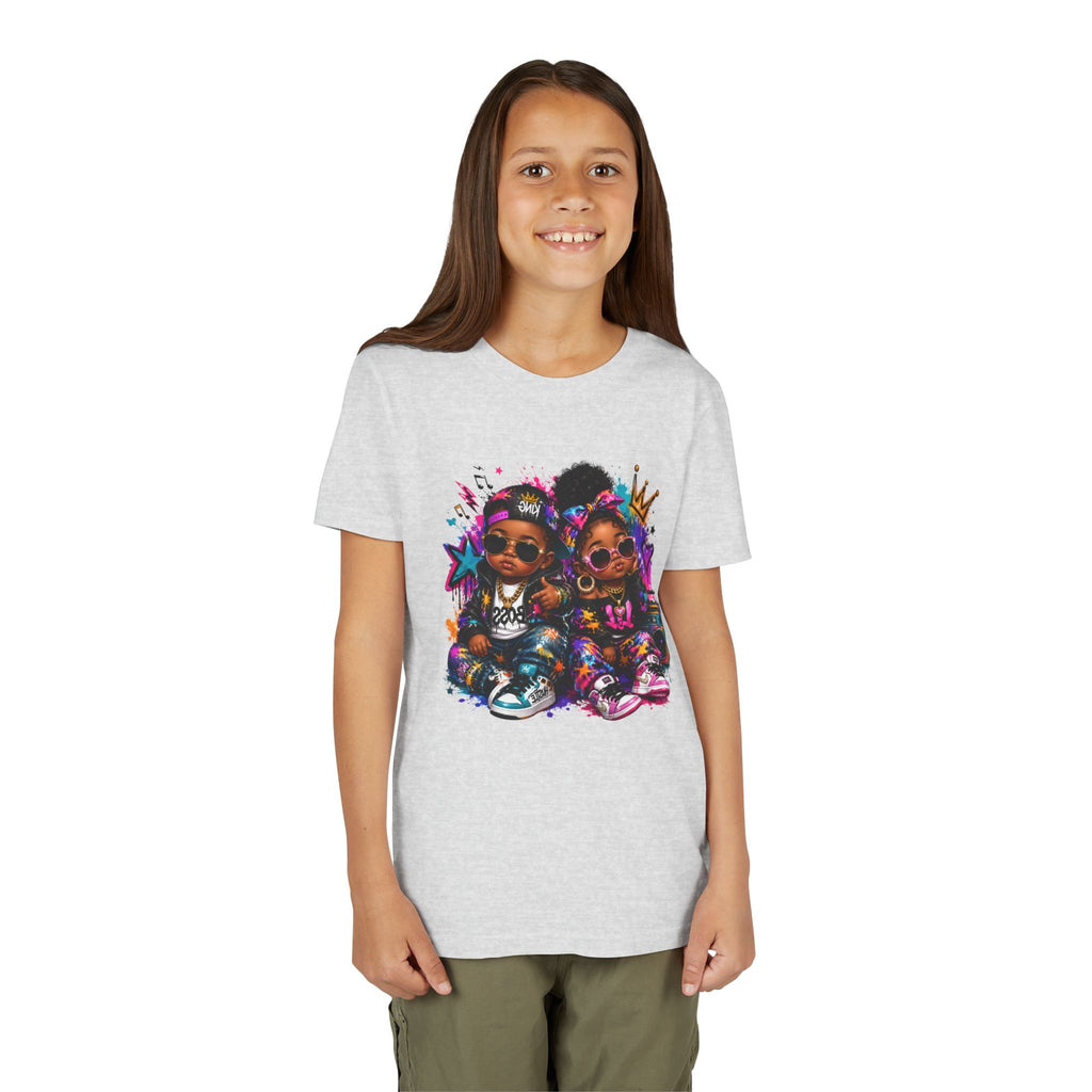 Lil King & Queen T-Shirt | Hip Hop Baby Graphic Tee | Urban Kids Streetwear Shirt