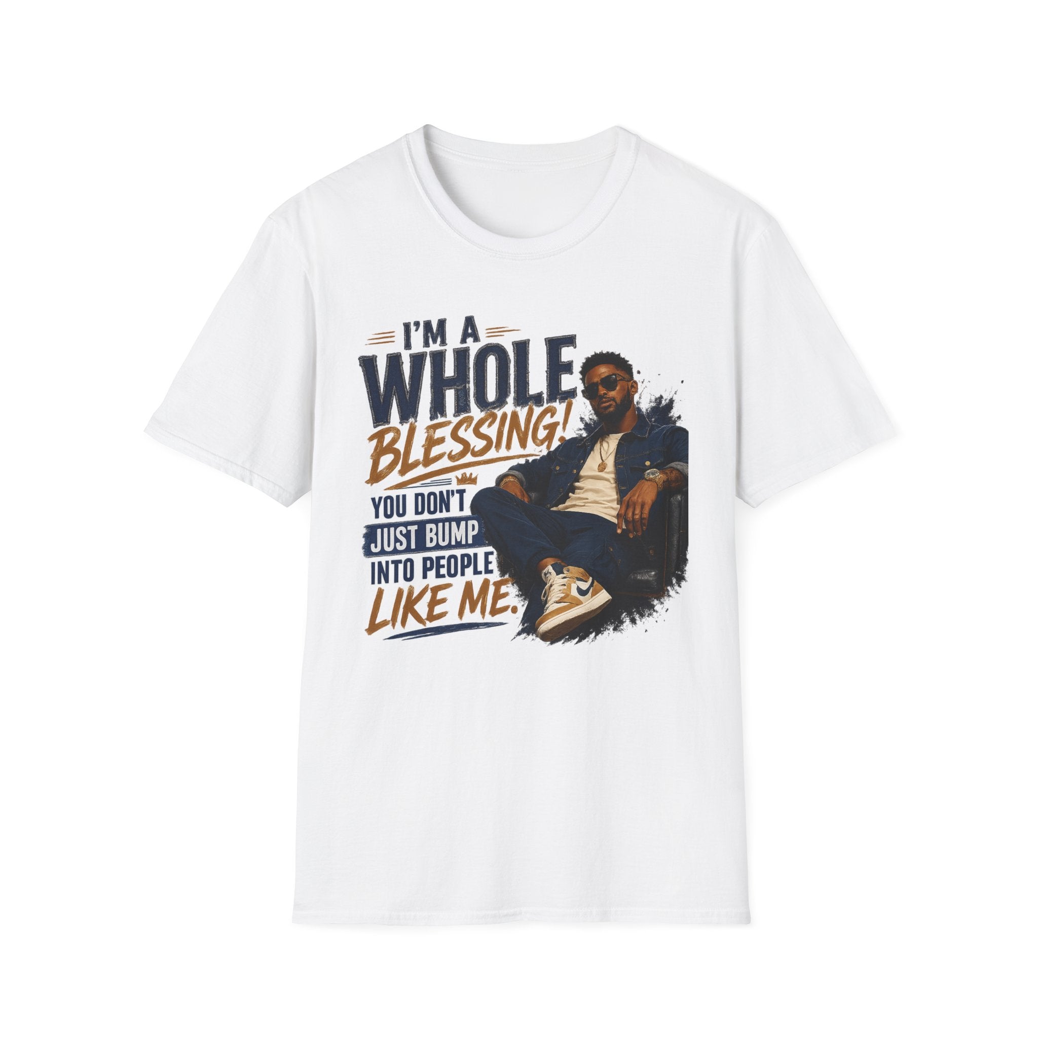I'm A Whole Blessing T-Shirt — Inspirational Faith Graphic Tee