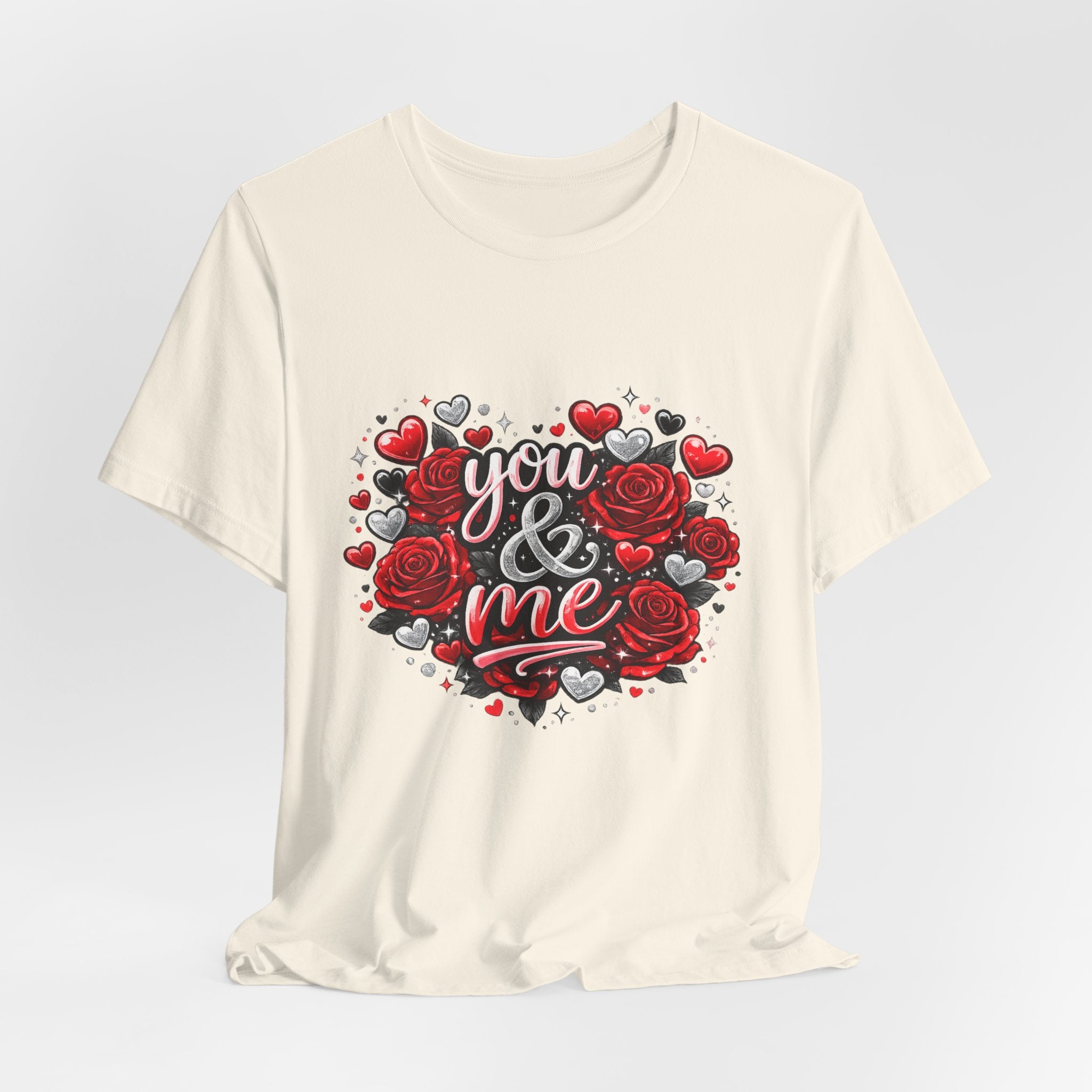 You & Me – Valentine's Day Rose T-Shirt
