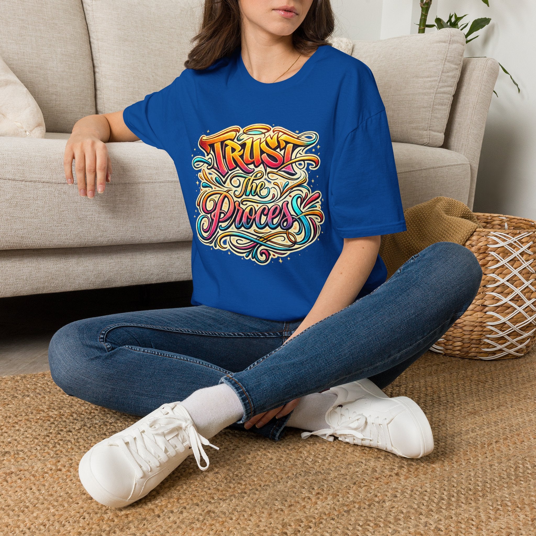 Trust The Process Tee – Colorful Edition