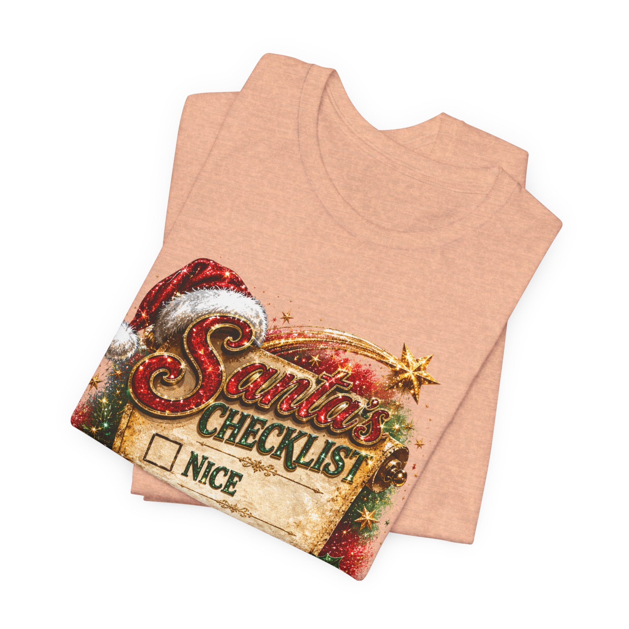 Santa's Checklist: Misunderstood – Funny Christmas T-Shirt