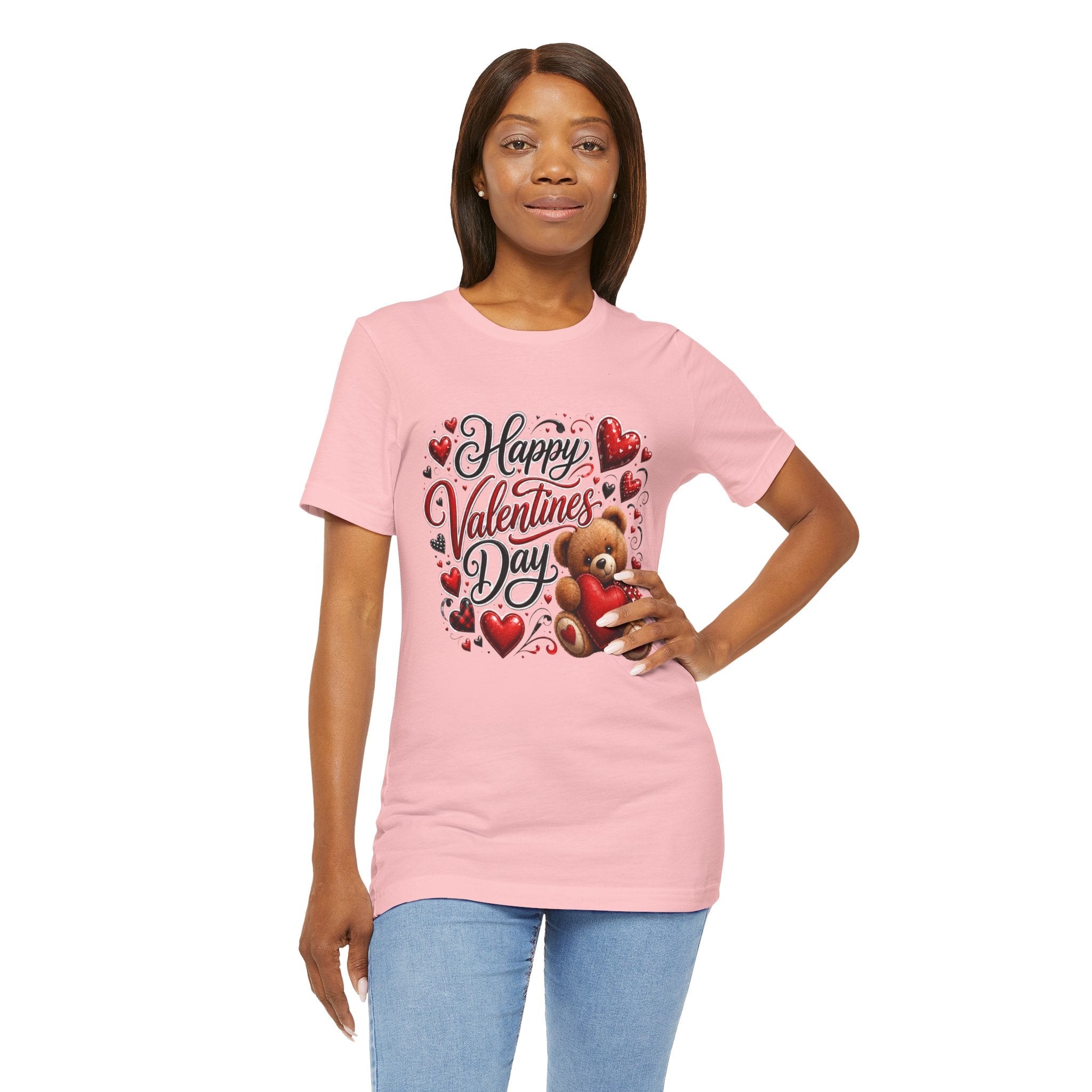Happy Valentine's Day Teddy Bear – Sweet Valentine T-Shirt