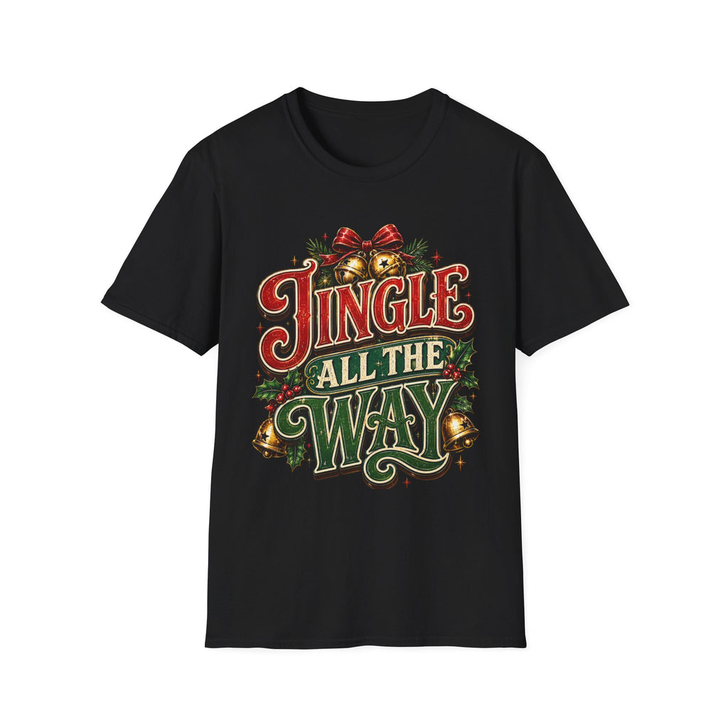 Jingle All the Way Shirt – Vintage Christmas Tee | Classic Holiday Gift