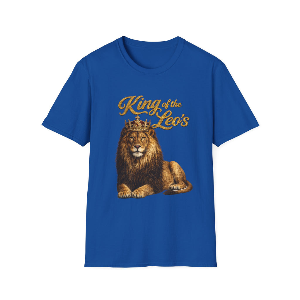 King of the Leo's – Lion Crown Graphic Tee