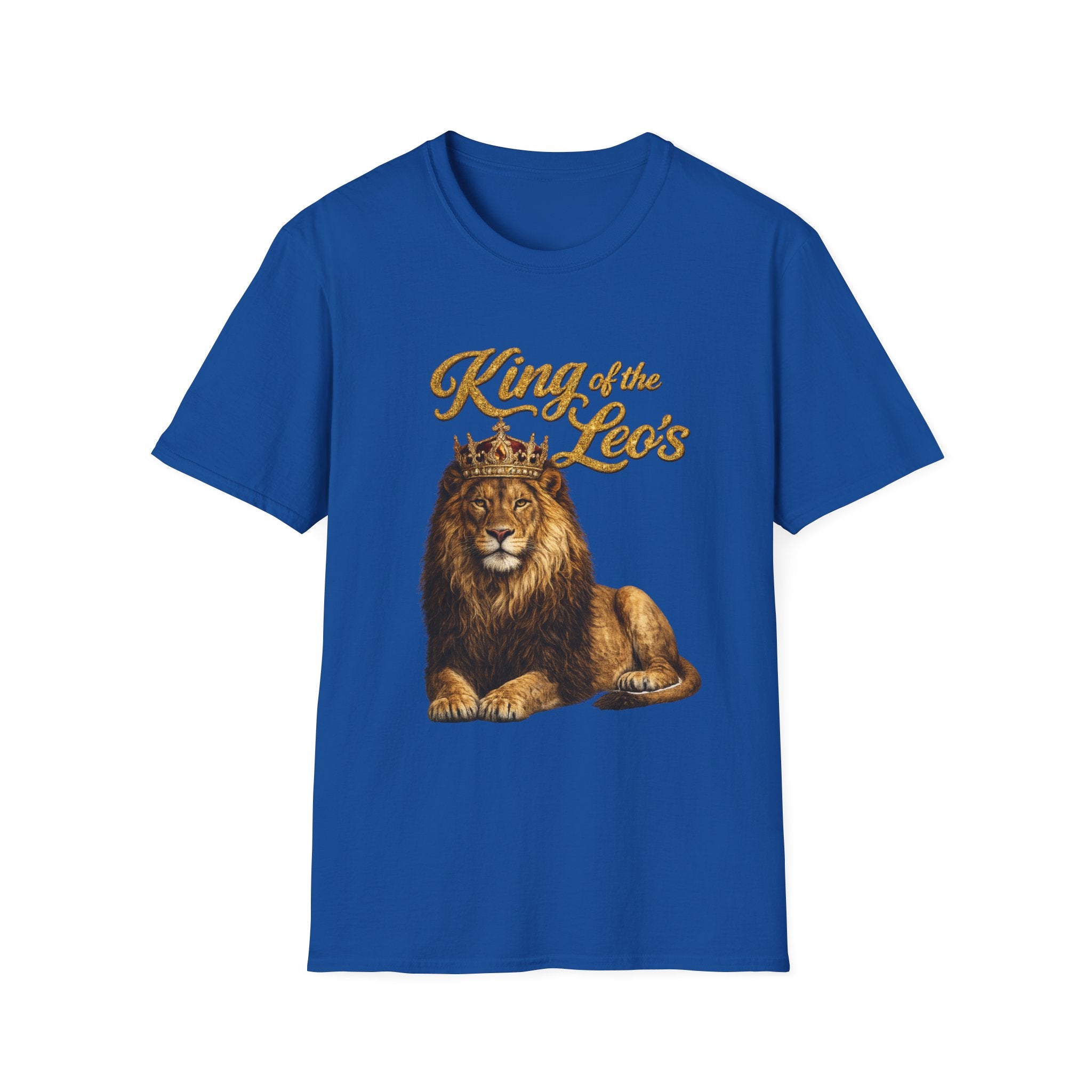 King of the Leo's – Lion Crown Graphic Tee