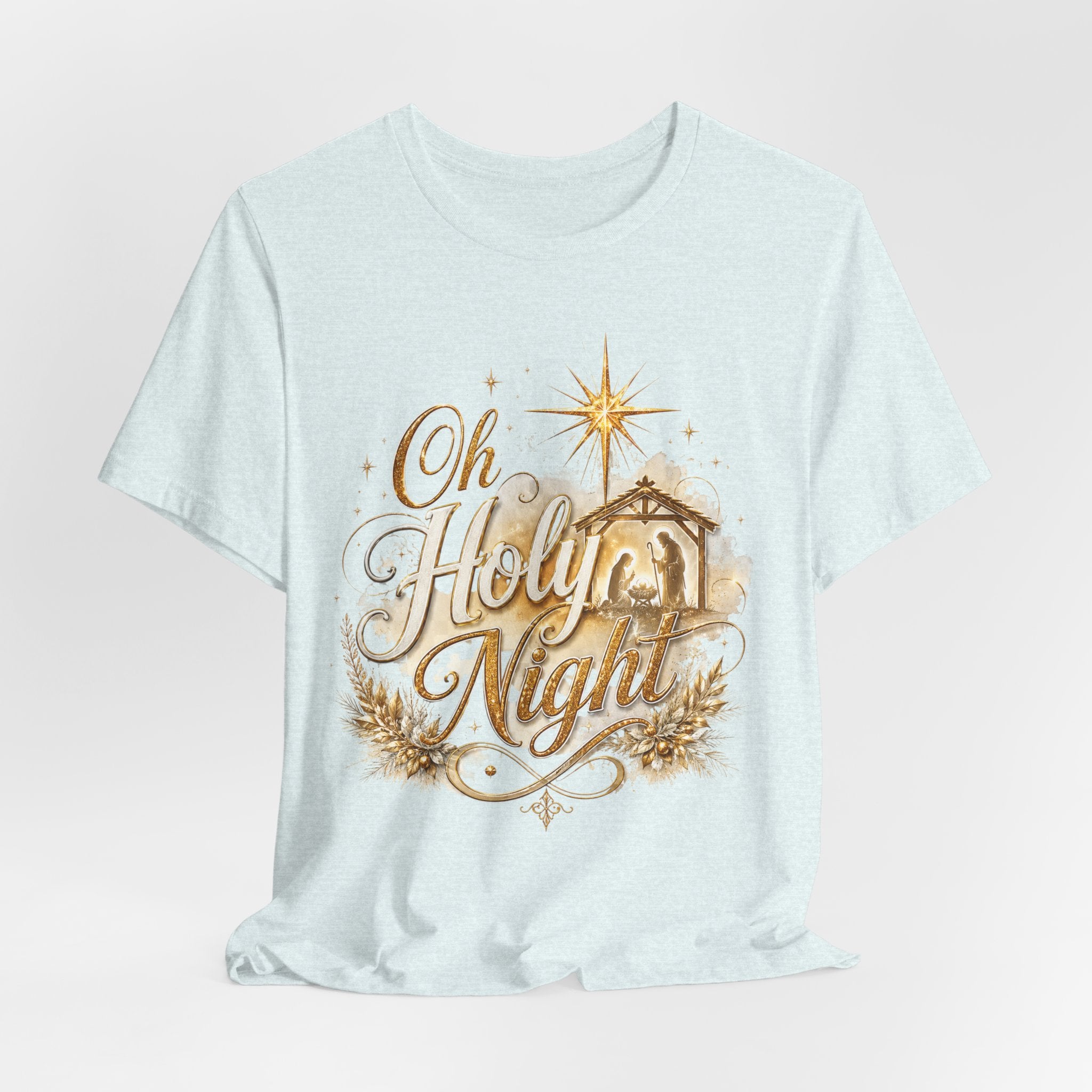 Oh Holy Night – Nativity Christmas T-Shirt