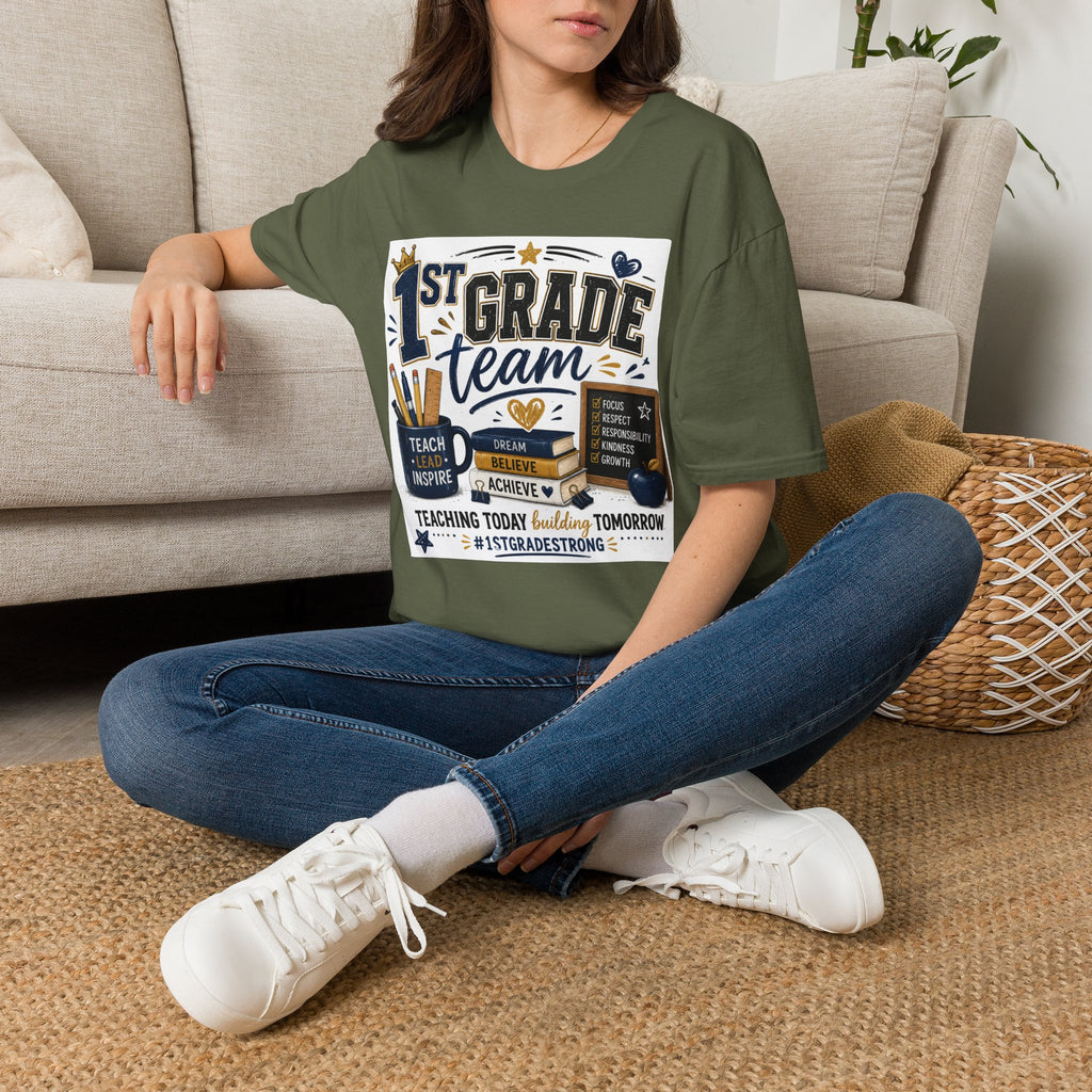 1st Grade Squad Unisex Graphic Tee | Softstyle T-Shirt