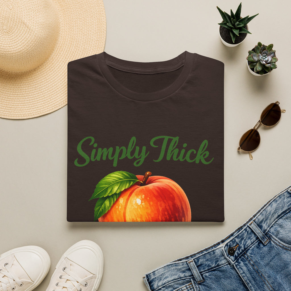 Simply Thick All Natural – Peach Graphic Tee