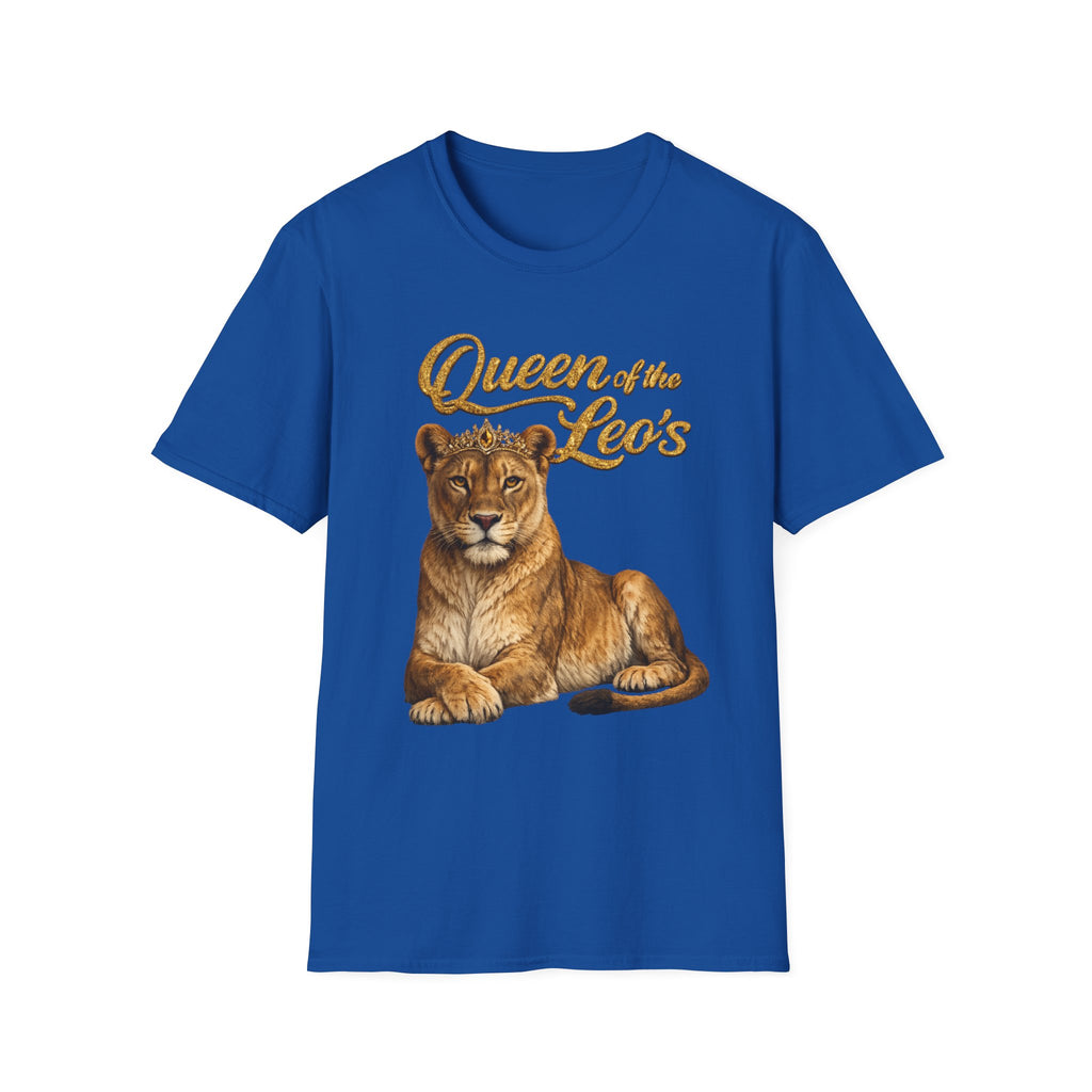 Queen of the Leo's – Lioness Crown Graphic Tee