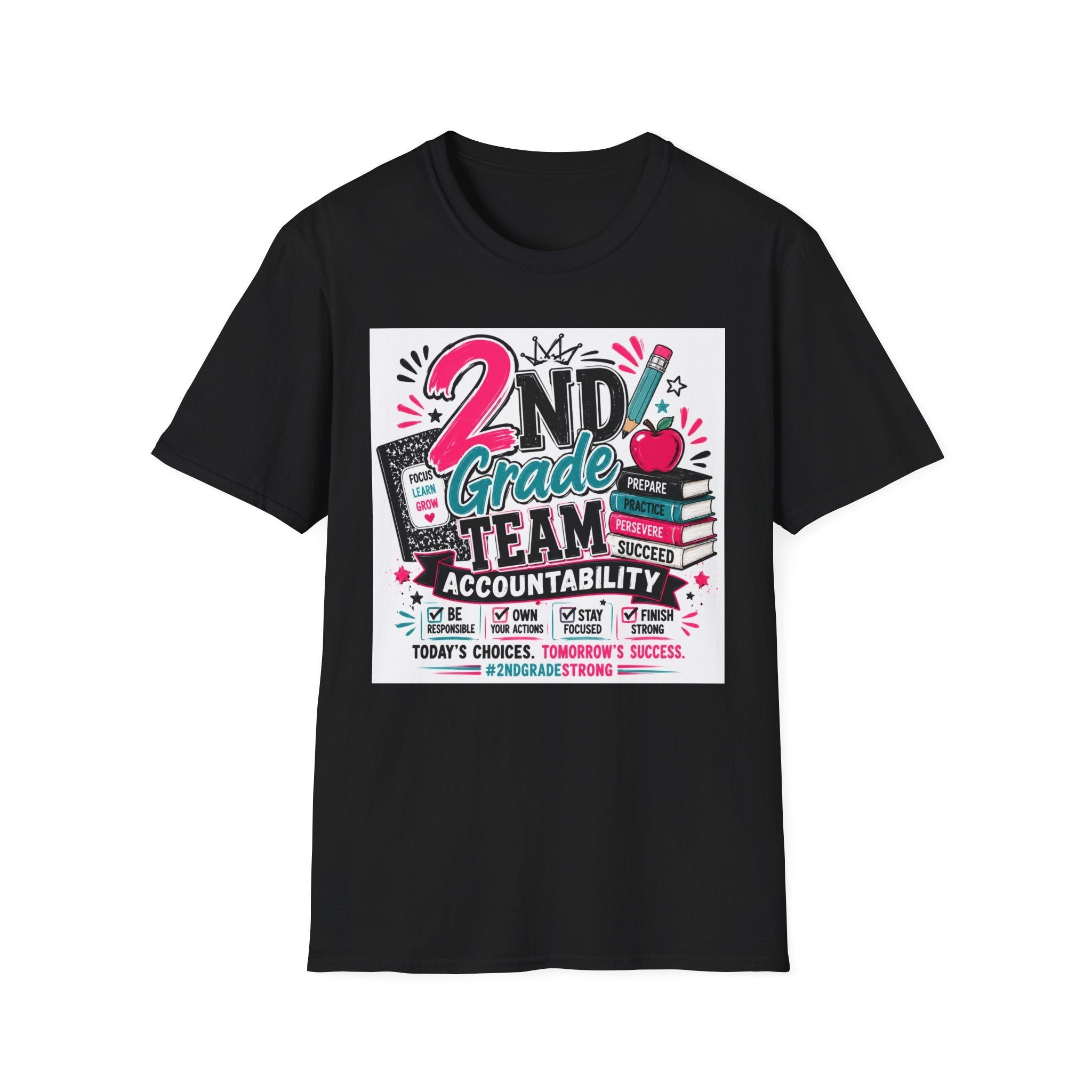 2nd Grade Team T-Shirt — Teacher Appreciation Back-to-School Tee