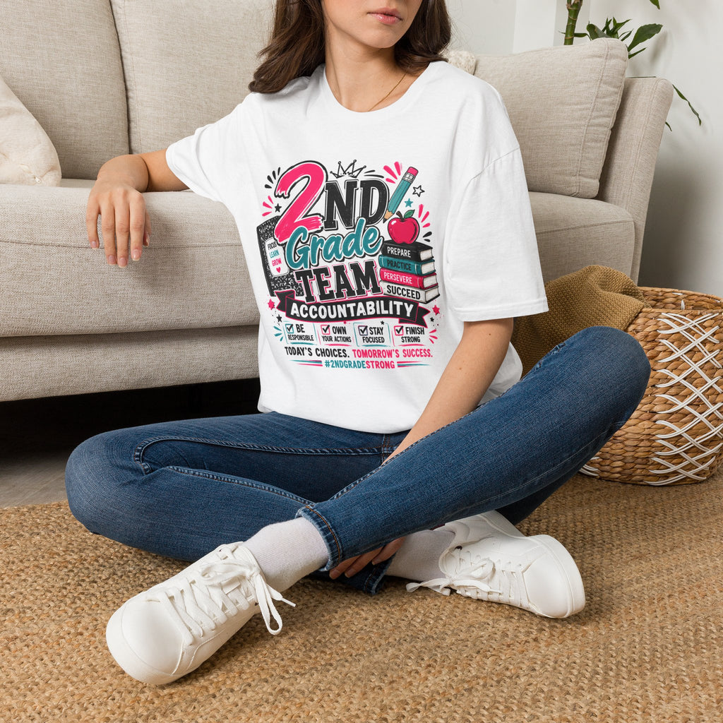 2nd Grade Team T-Shirt — Teacher Appreciation Back-to-School Tee