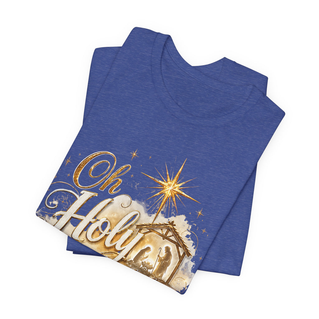 Oh Holy Night – Nativity Christmas T-Shirt