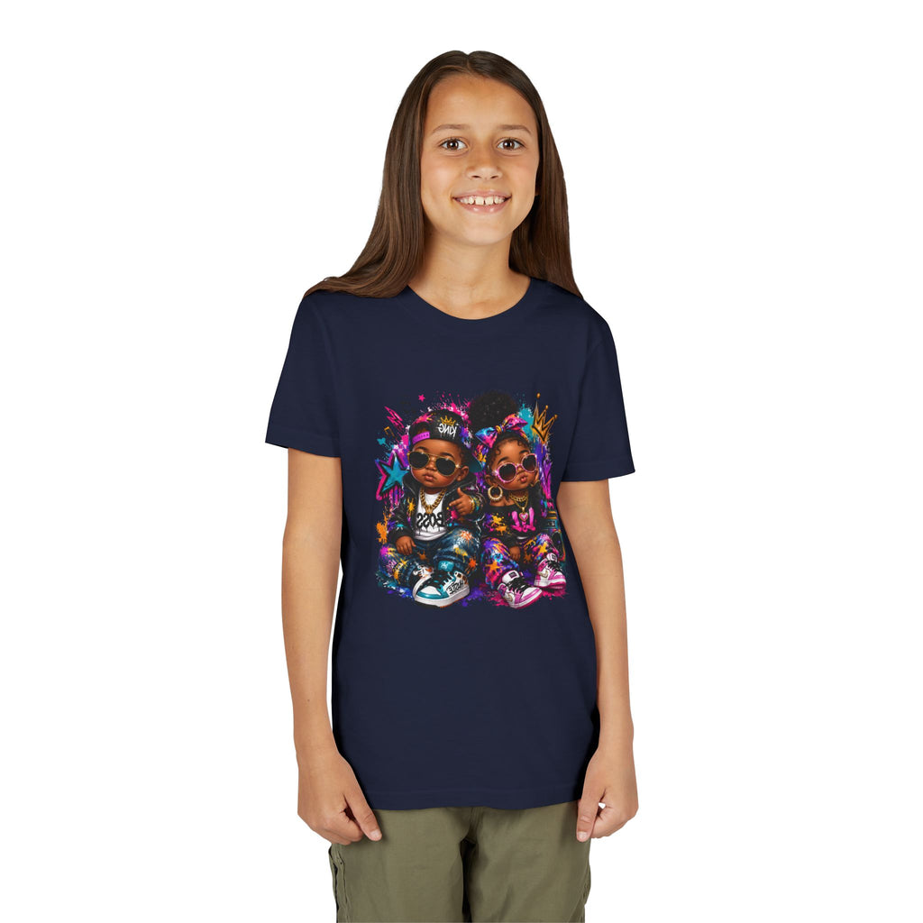 Lil King & Queen T-Shirt | Hip Hop Baby Graphic Tee | Urban Kids Streetwear Shirt
