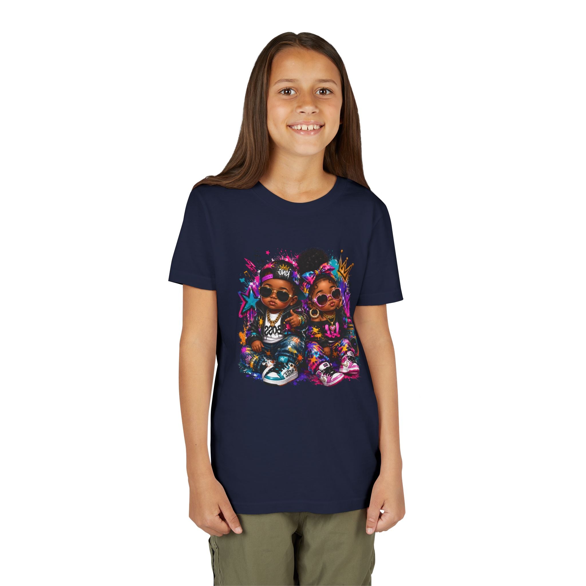 Lil King & Queen T-Shirt | Hip Hop Baby Graphic Tee | Urban Kids Streetwear Shirt