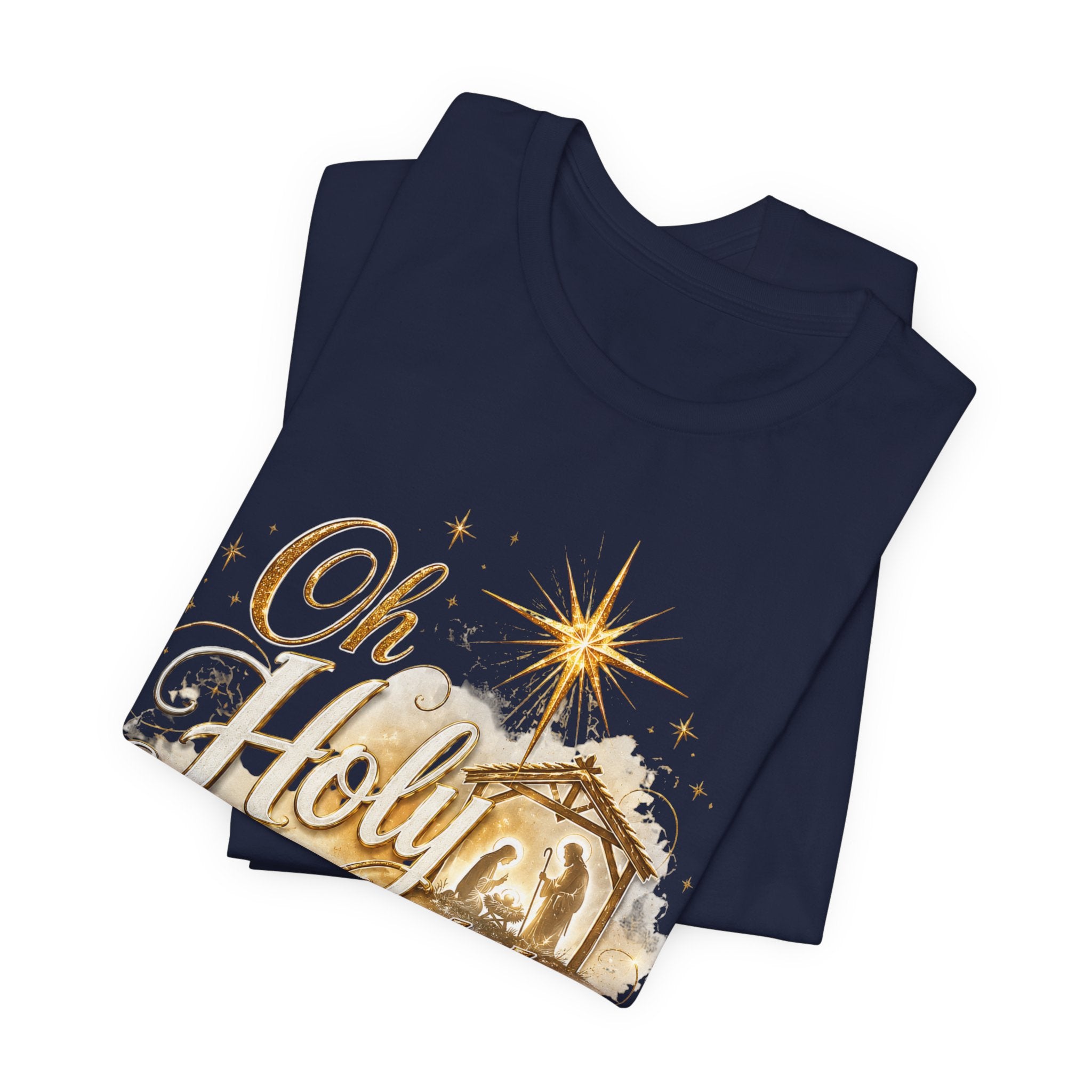 Oh Holy Night – Nativity Christmas T-Shirt
