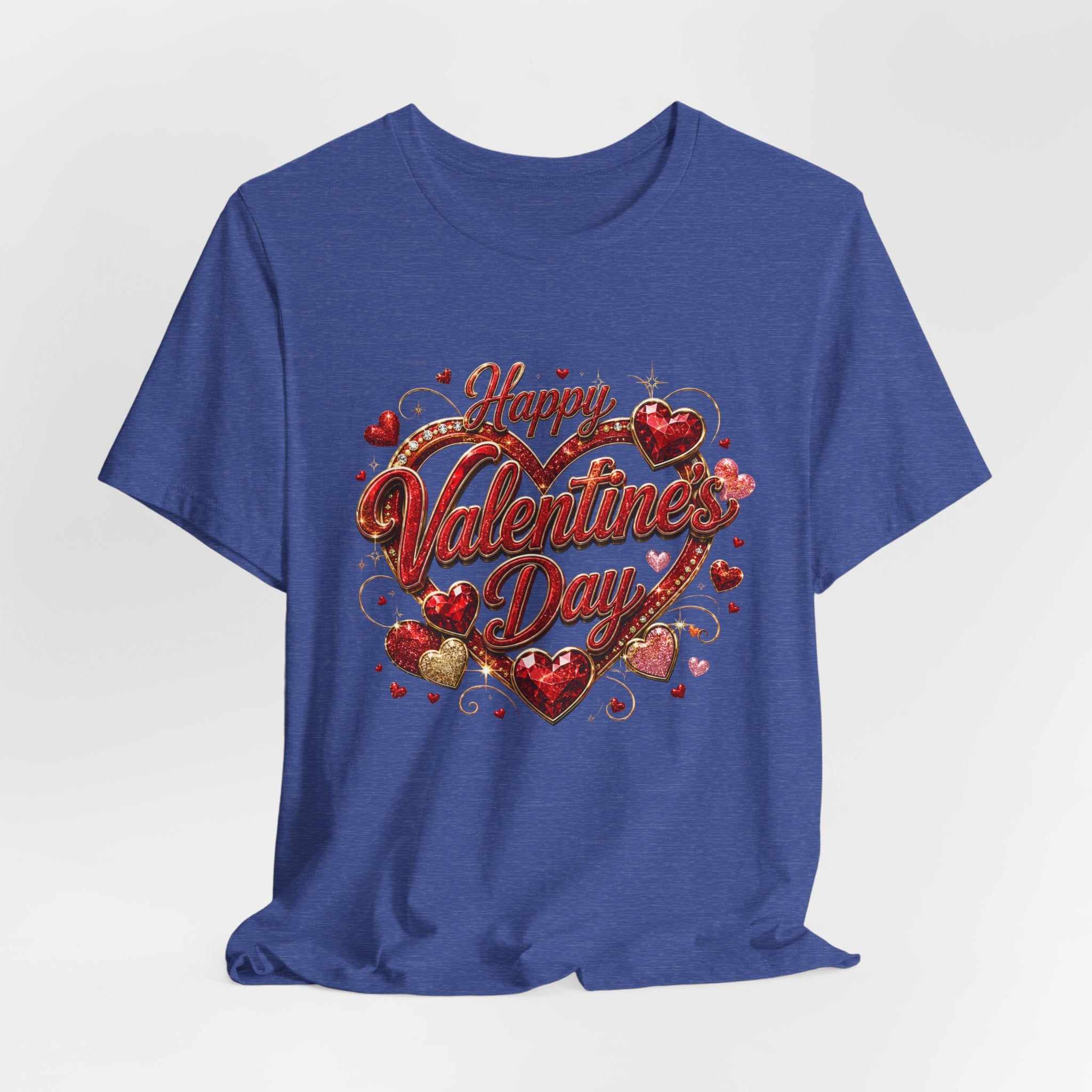 Happy Valentine's Day Glam Heart T-Shirt