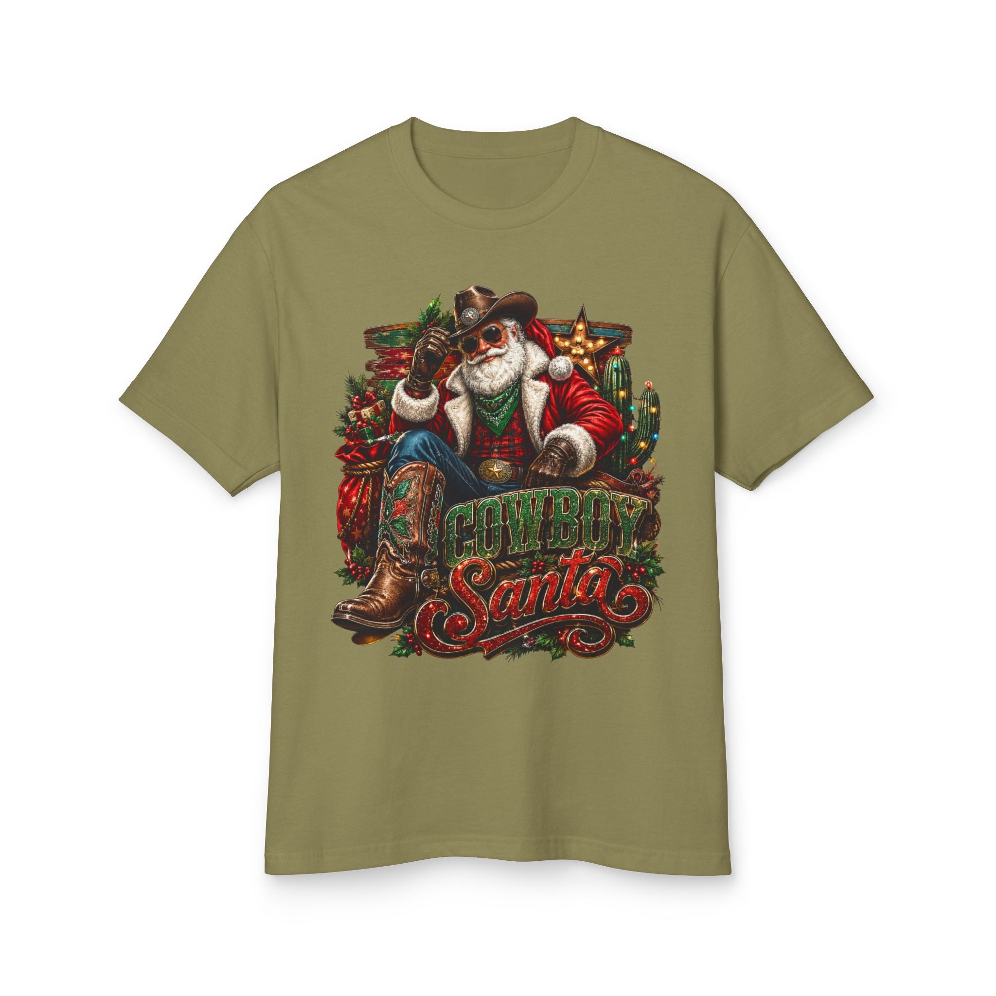Cowboy Santa Shirt – Western Christmas Tee | Country Holiday Gift