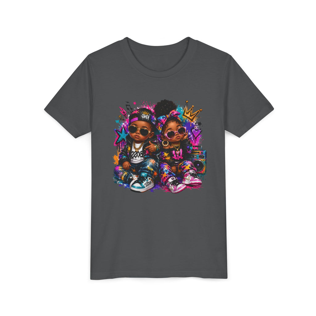 Lil King & Queen T-Shirt | Hip Hop Baby Graphic Tee | Urban Kids Streetwear Shirt