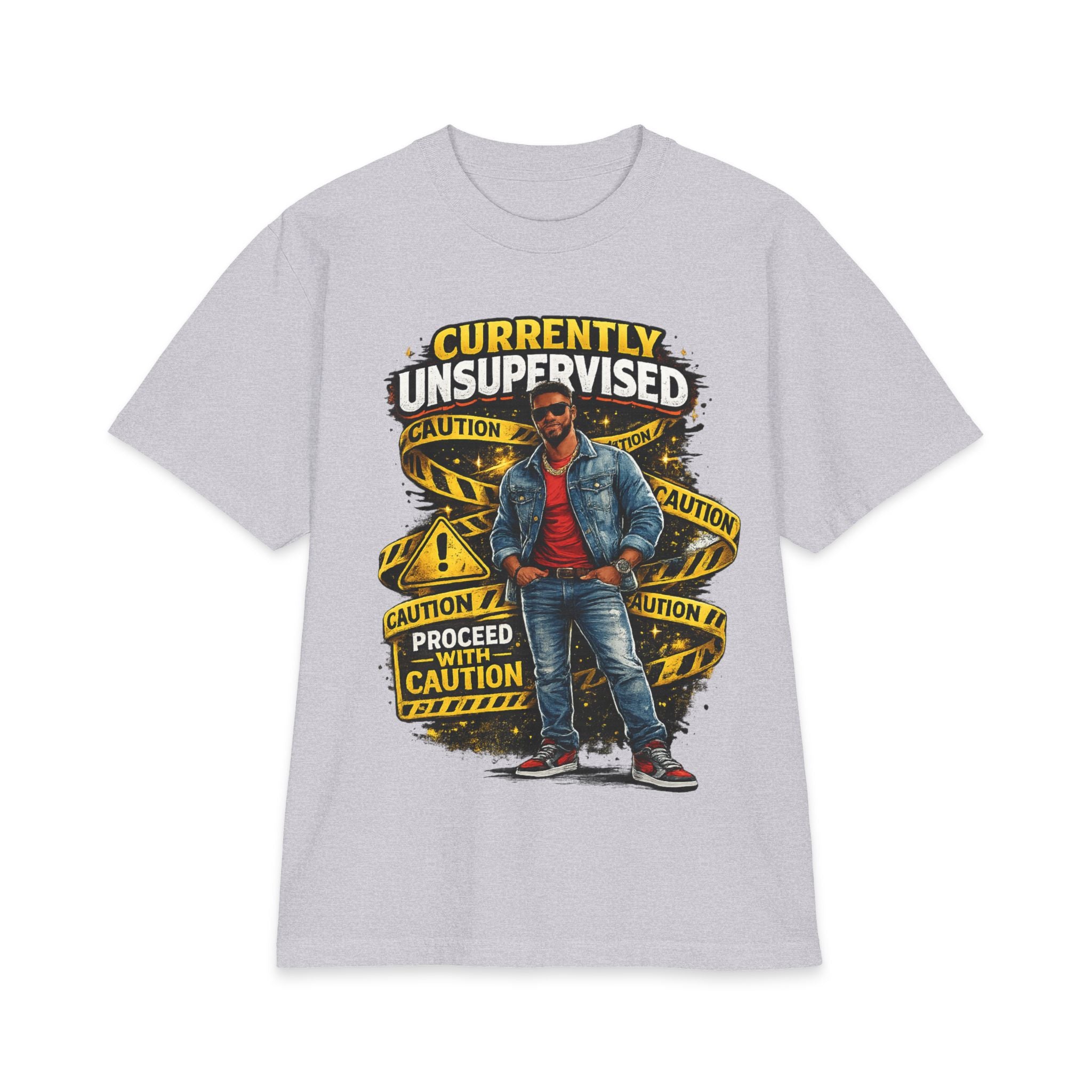 Currently Unsupervised – Proceed With Caution T-Shirt