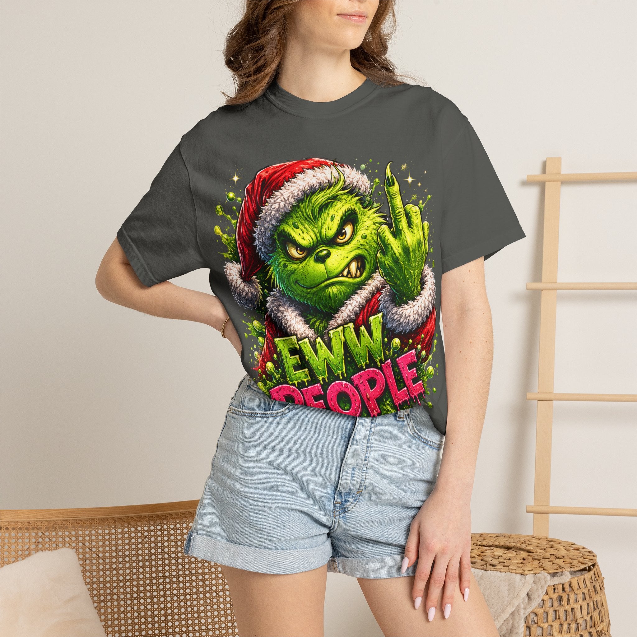 Eww People Christmas Shirt – Funny Anti-Social Holiday Tee | Grumpy Christmas Gift