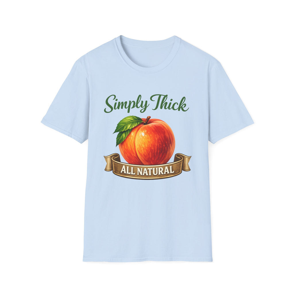 Simply Thick All Natural – Peach Graphic Tee