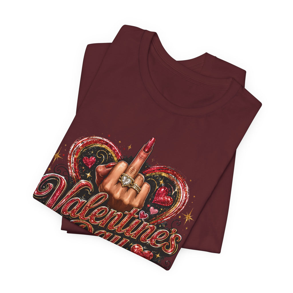 Valentine's Day Extra Heavy on Protecting My Peace – Funny Valentine T-Shirt