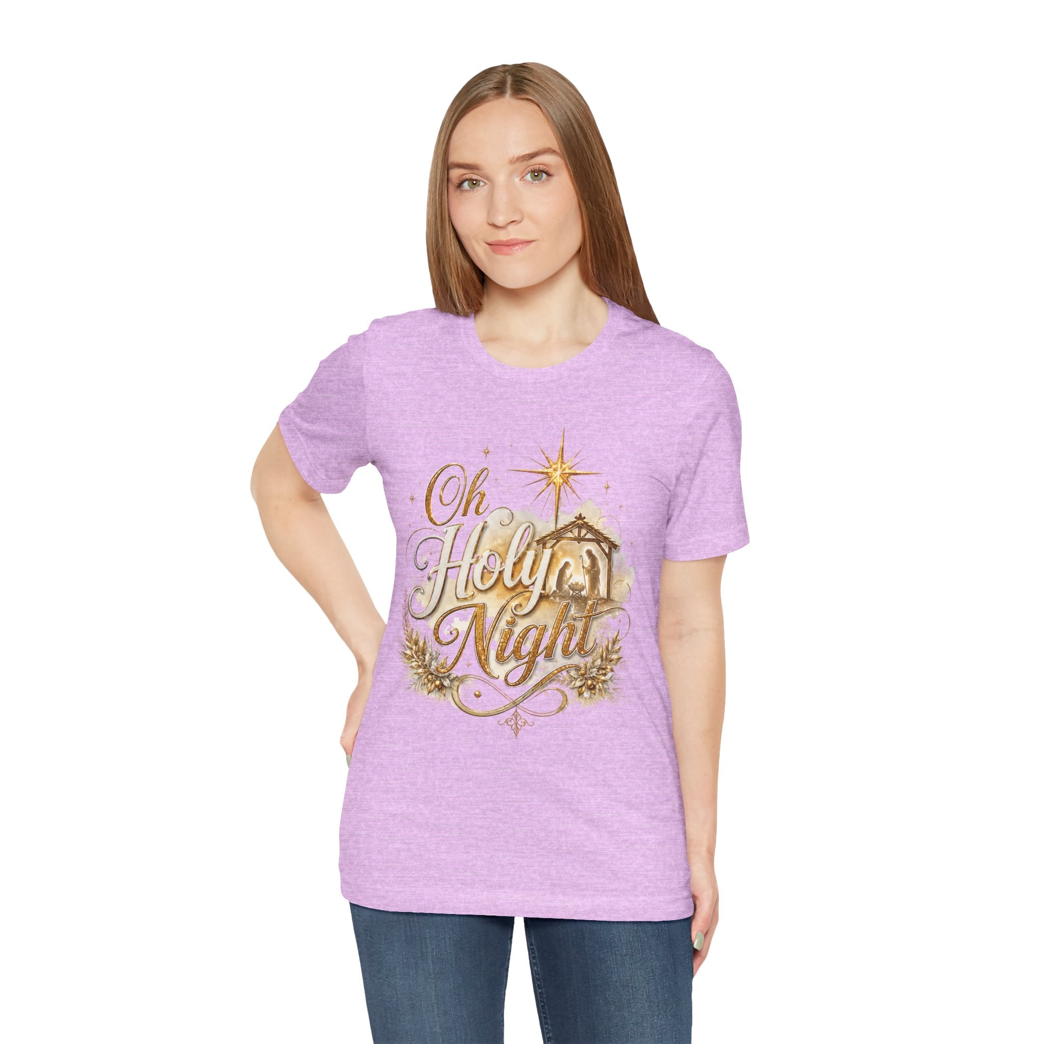 Oh Holy Night – Nativity Christmas T-Shirt