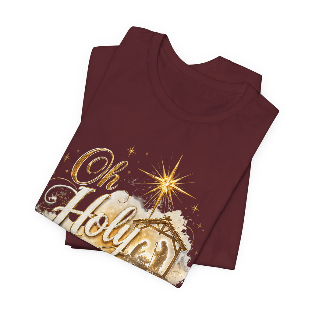 Oh Holy Night – Nativity Christmas T-Shirt