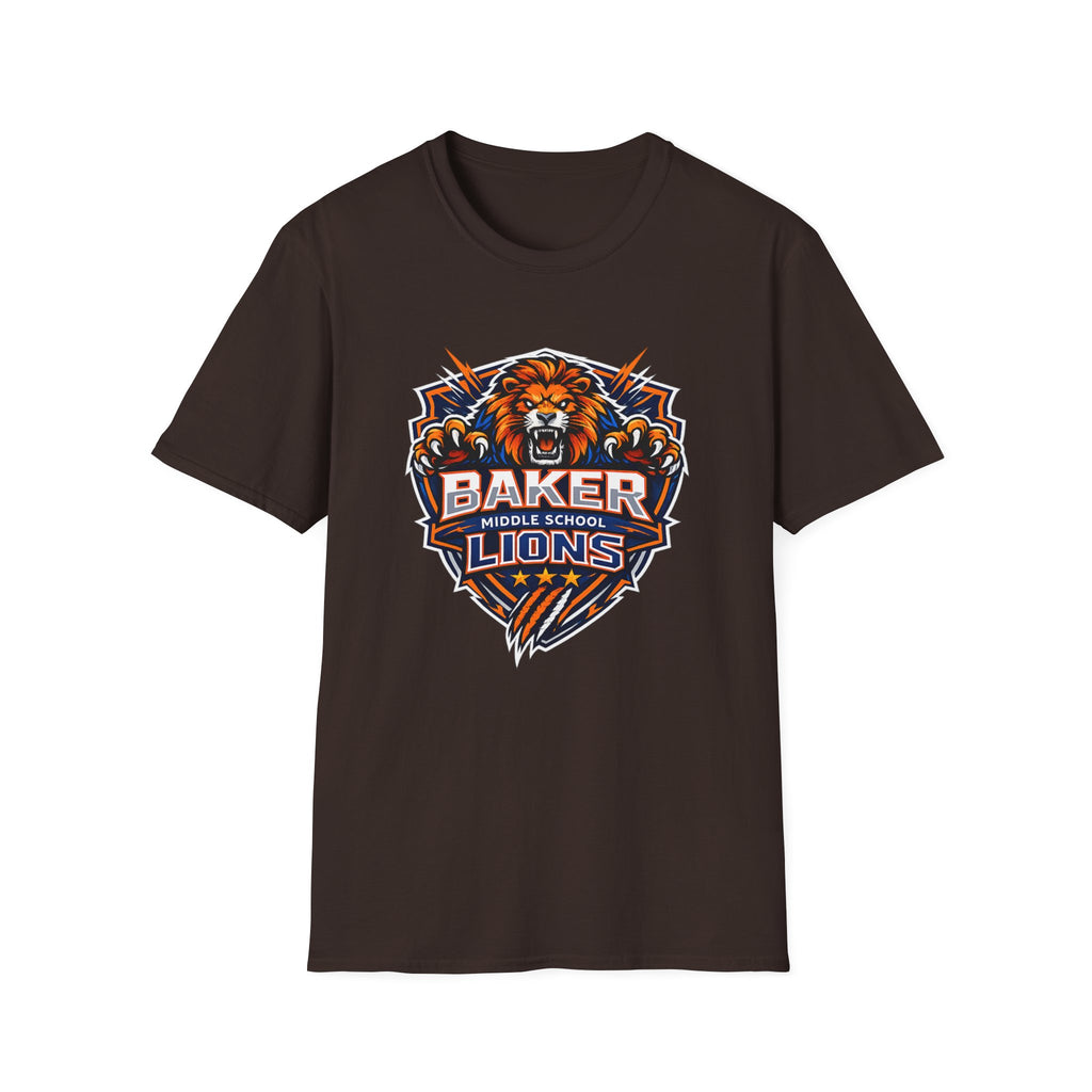 Baker Middle School Lions T-Shirt | School Spirit Tee | Lions Pride Graphic Tee