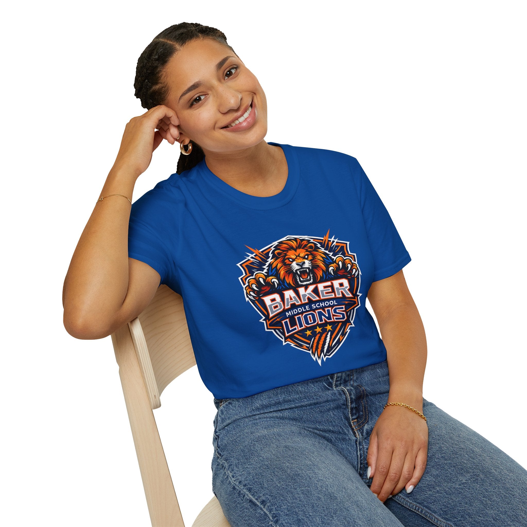 Baker Middle School Lions T-Shirt | School Spirit Tee | Lions Pride Graphic Tee