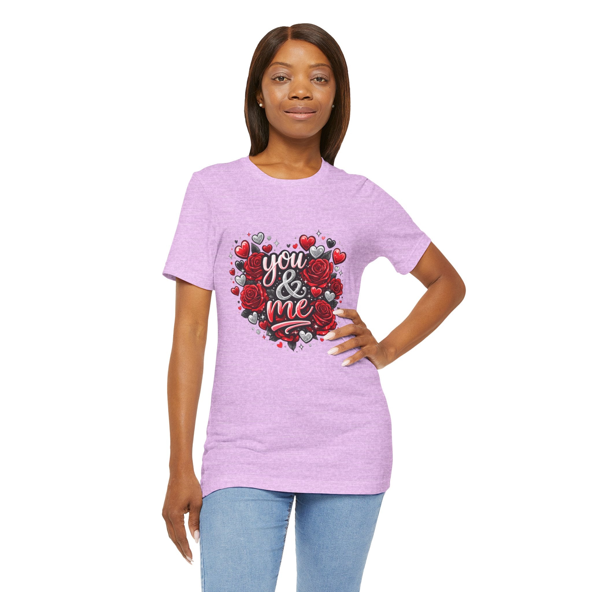 You & Me – Valentine's Day Rose T-Shirt