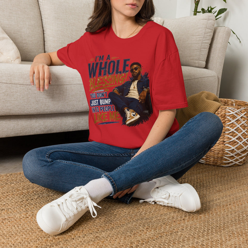 I'm A Whole Blessing T-Shirt — Inspirational Faith Graphic Tee