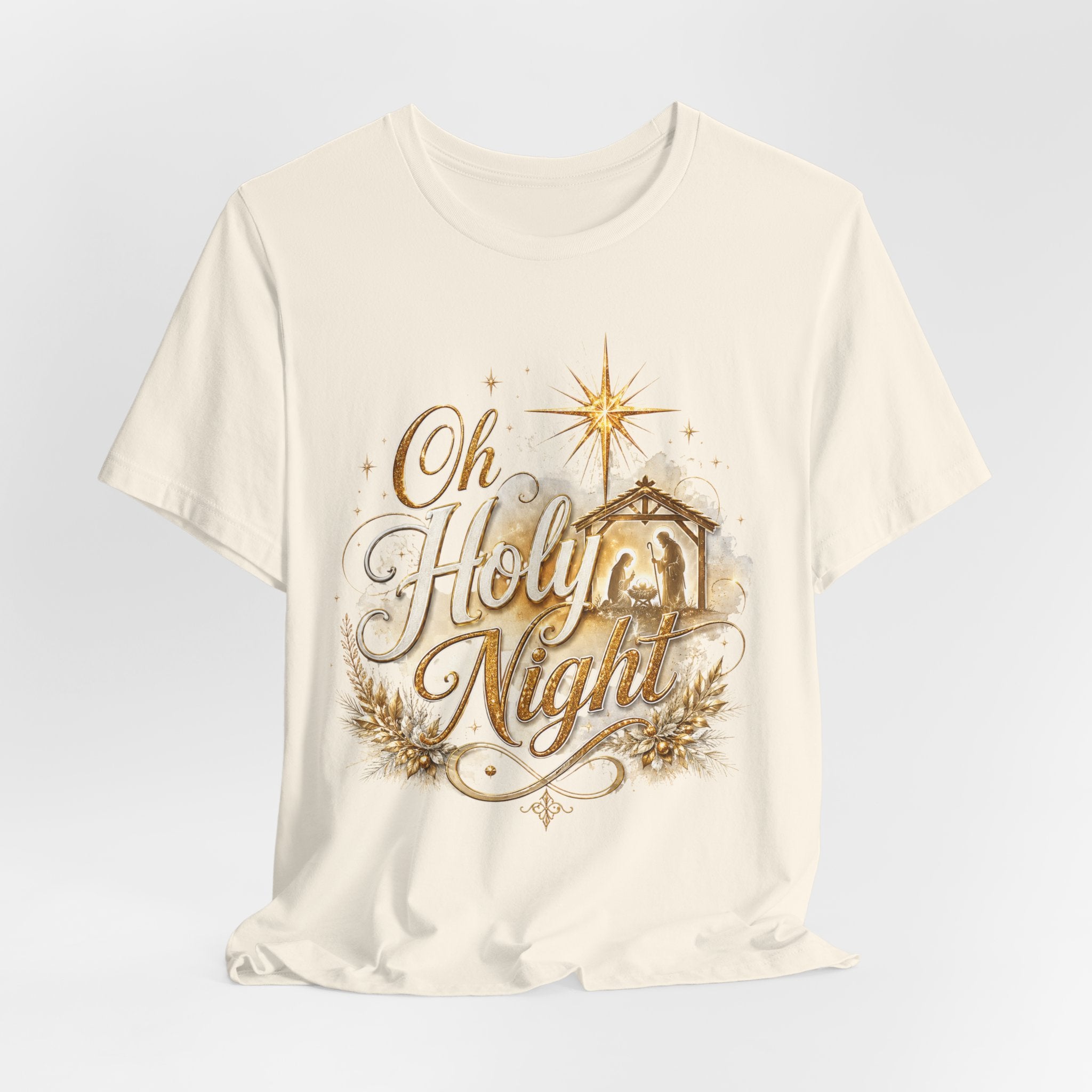 Oh Holy Night – Nativity Christmas T-Shirt