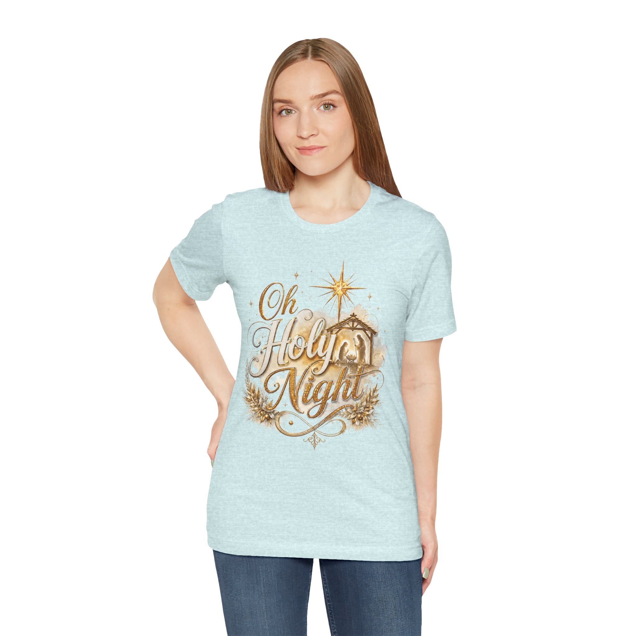 Oh Holy Night – Nativity Christmas T-Shirt