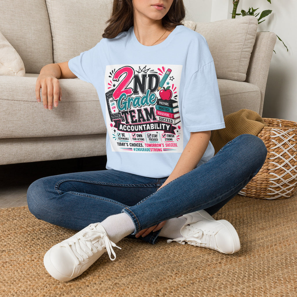2nd Grade Team T-Shirt — Teacher Appreciation Back-to-School Tee