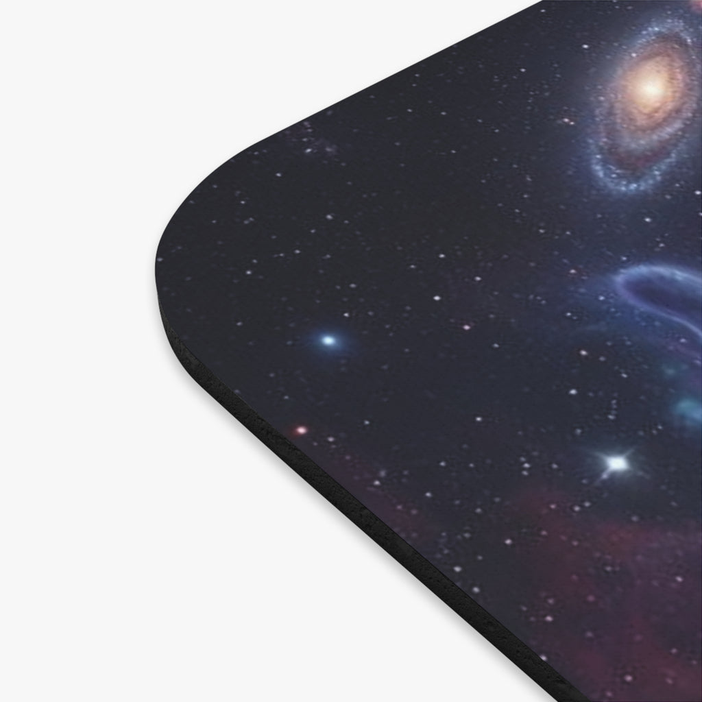 Galaxy Tiger Mouse Pad – Cosmic Space Wild Animal Graphic Desk Accessory