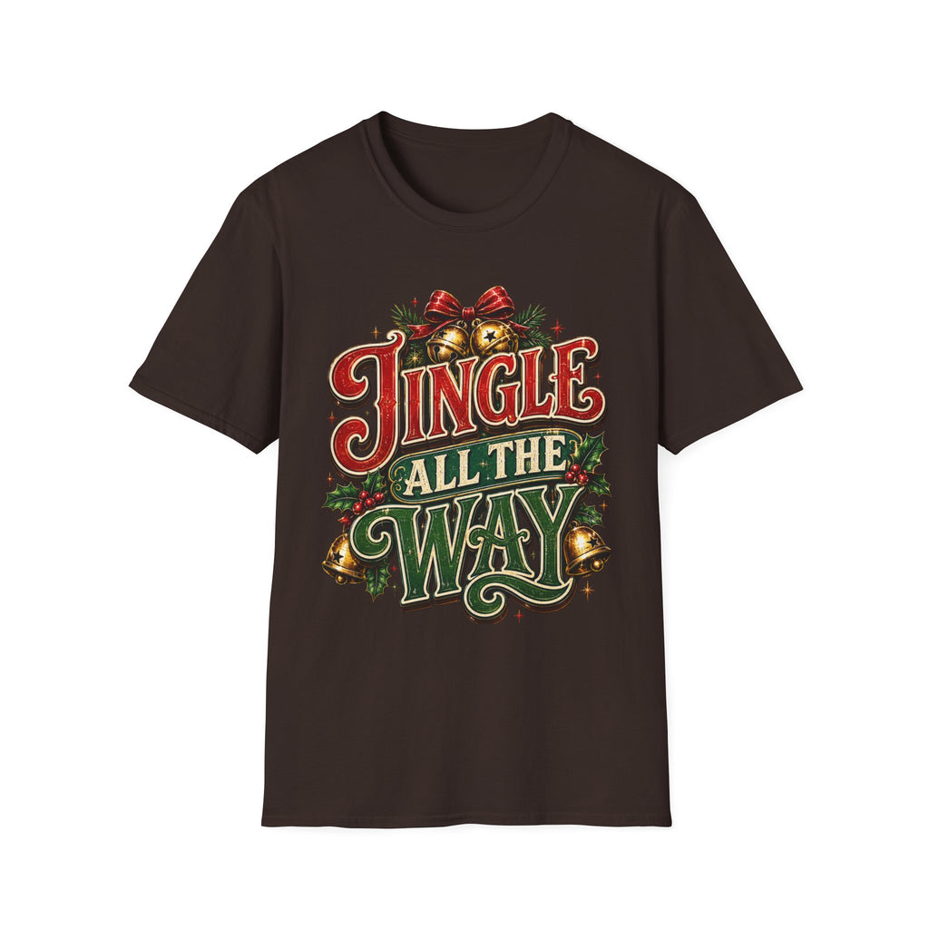 Jingle All the Way Shirt – Vintage Christmas Tee | Classic Holiday Gift