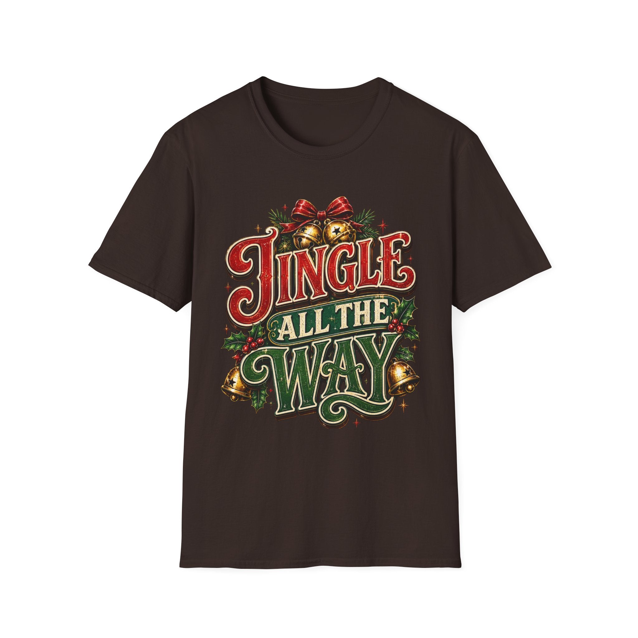 Jingle All the Way Shirt – Vintage Christmas Tee | Classic Holiday Gift